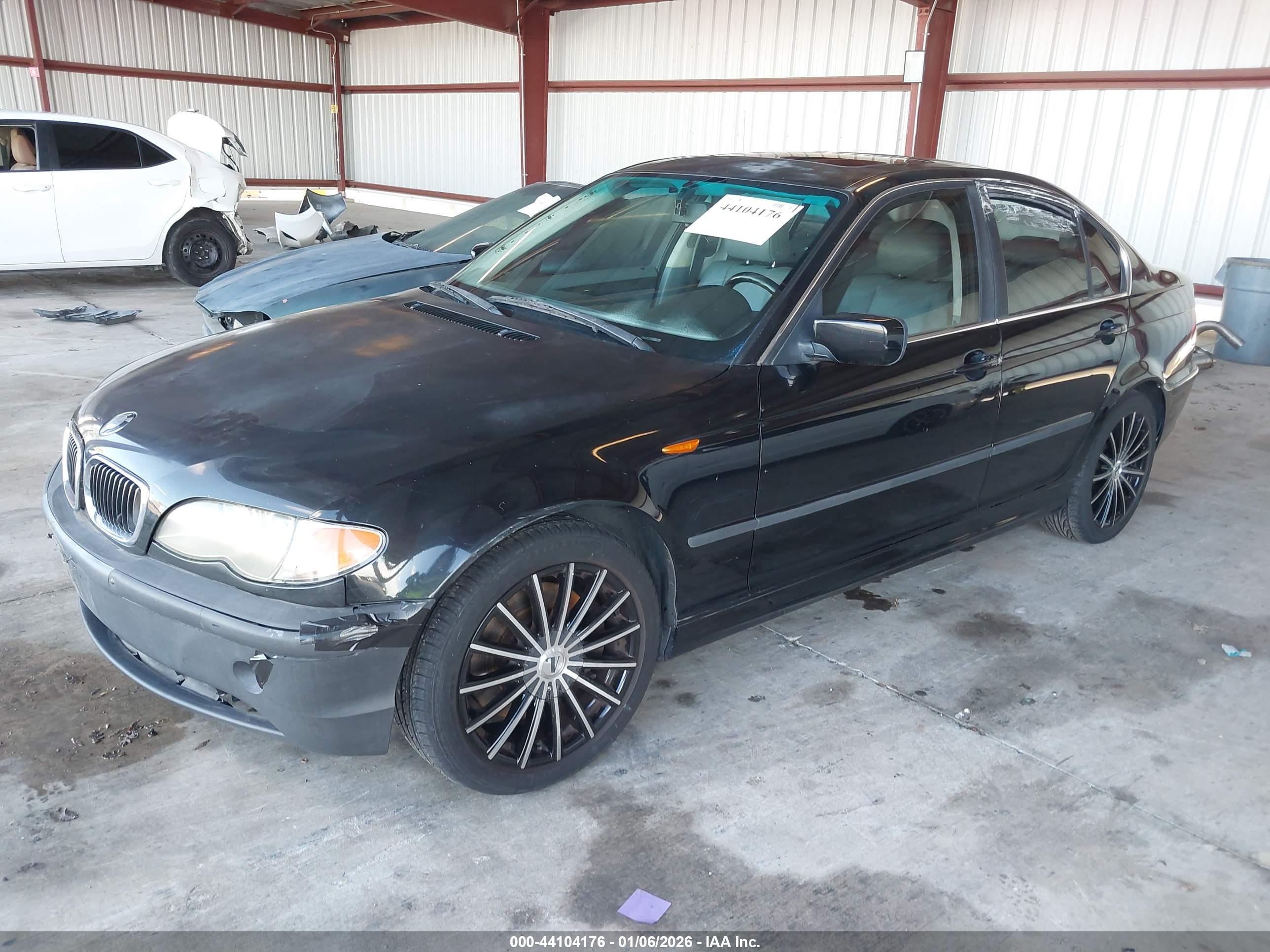 2003 Bmw 330xi   Black vin: WBAEW53473PG21974