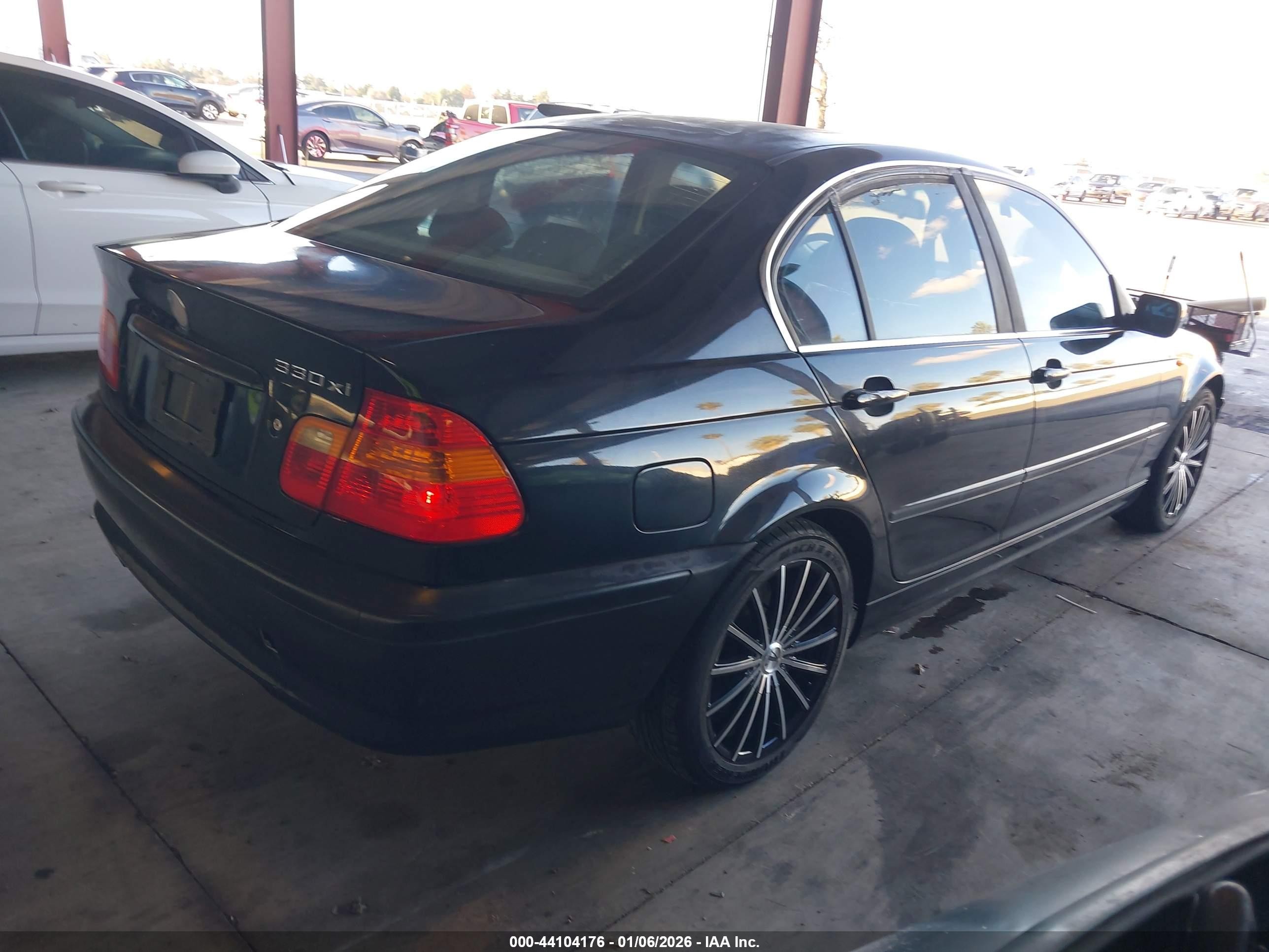2003 Bmw 330xi   Black vin: WBAEW53473PG21974
