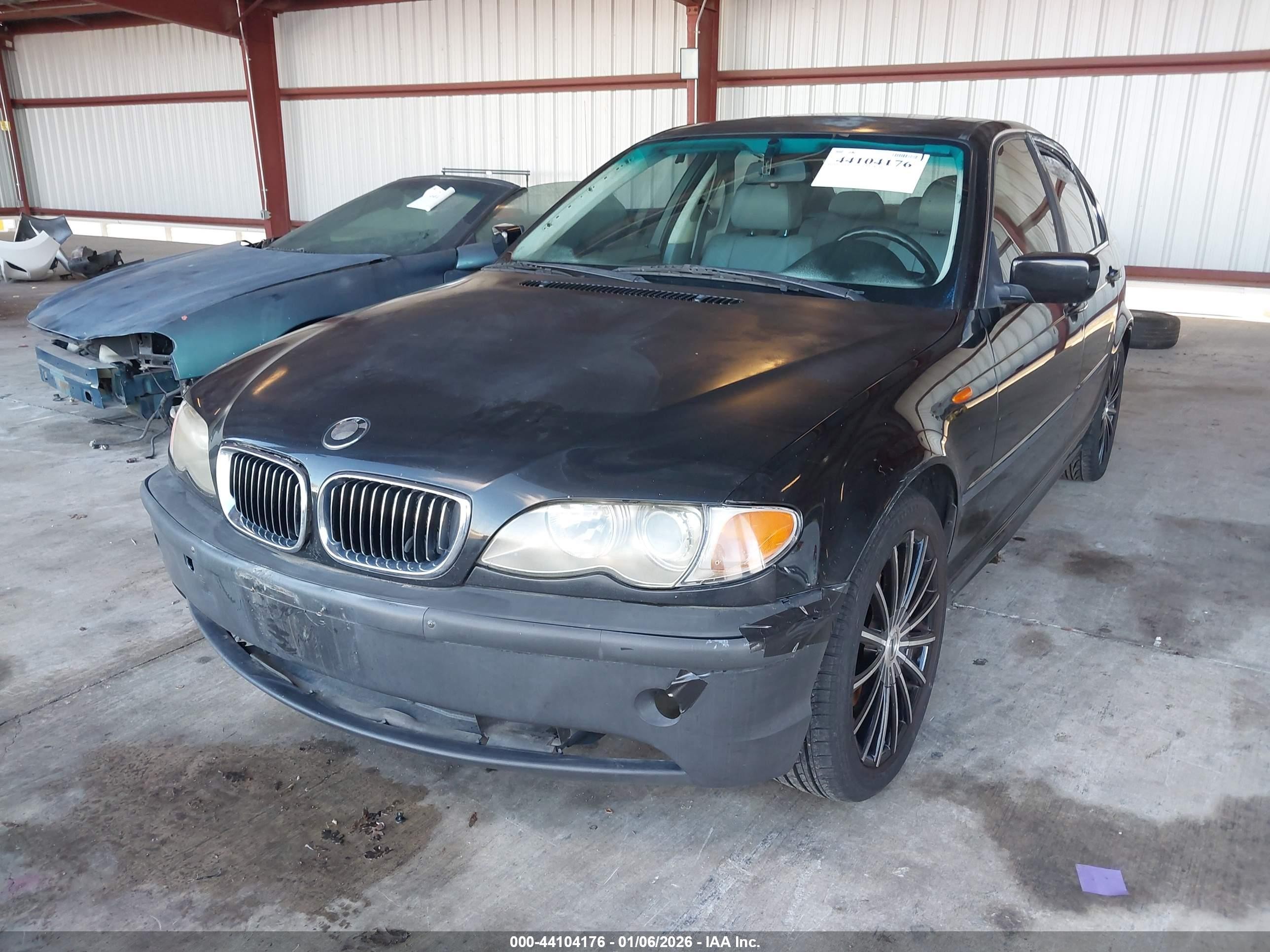 2003 Bmw 330xi   Black vin: WBAEW53473PG21974