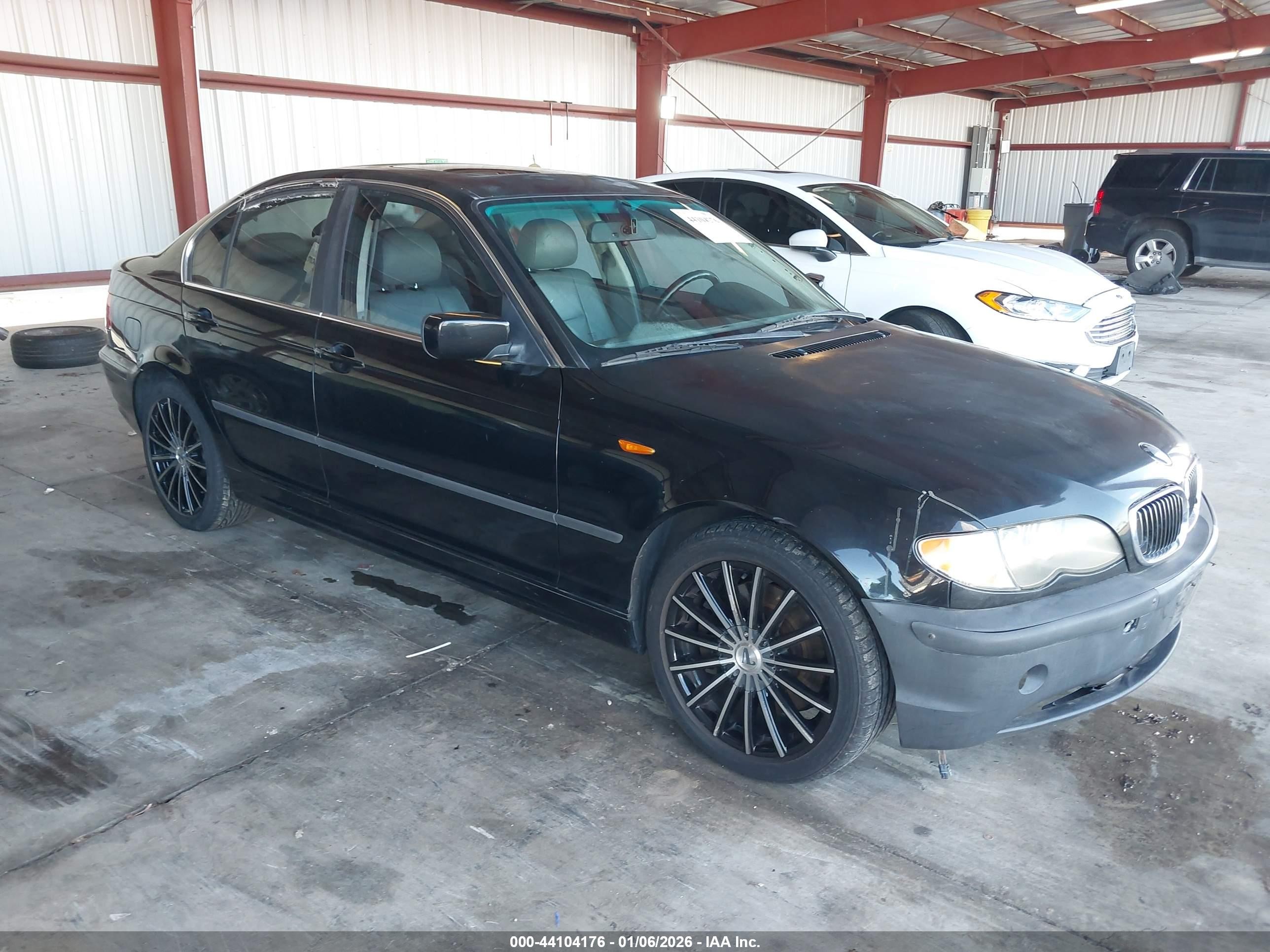2003 Bmw 330xi   Black vin: WBAEW53473PG21974