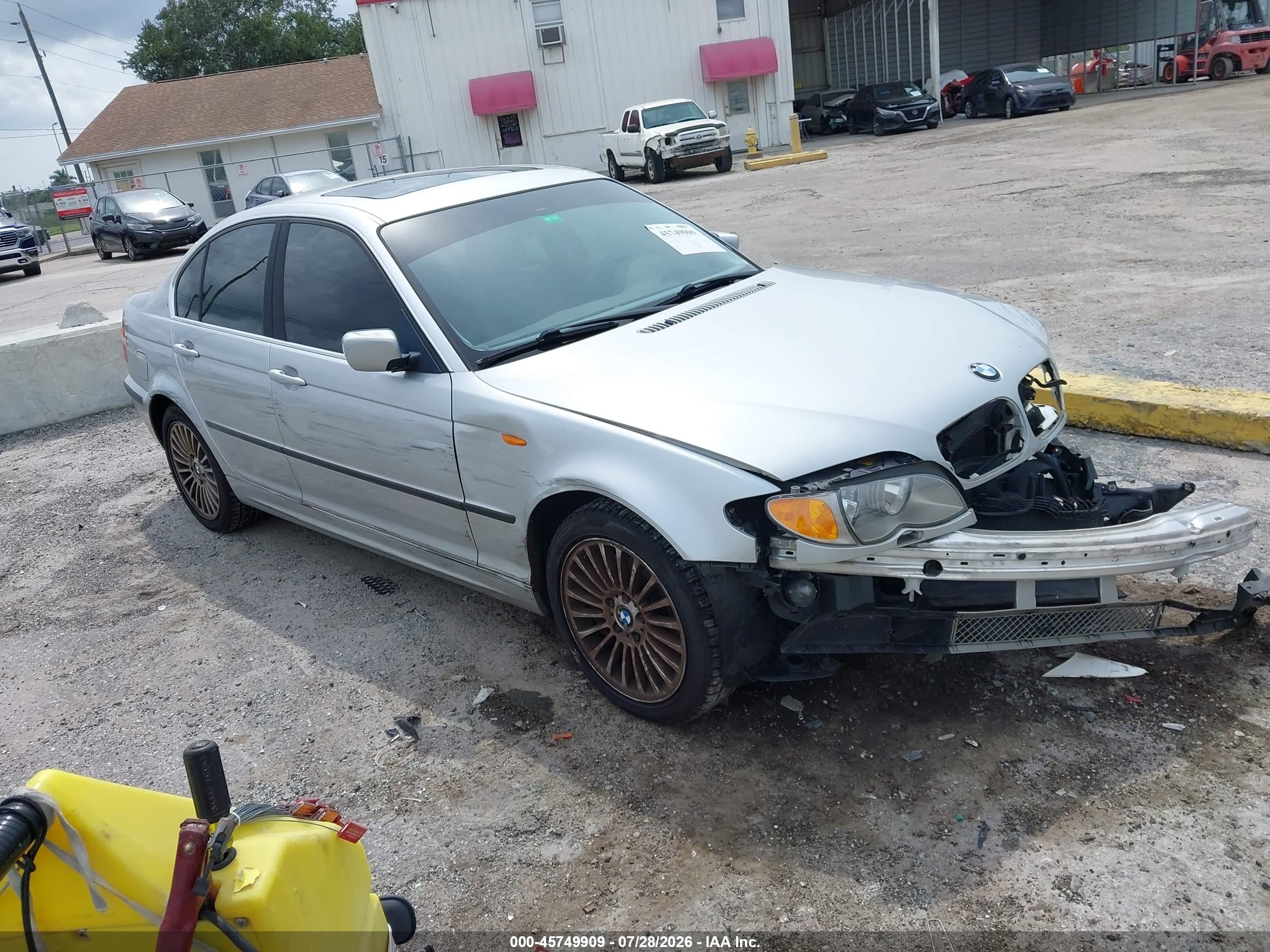 2002 Bmw 330xi   Серебряный vin: WBAEW53482PG19813