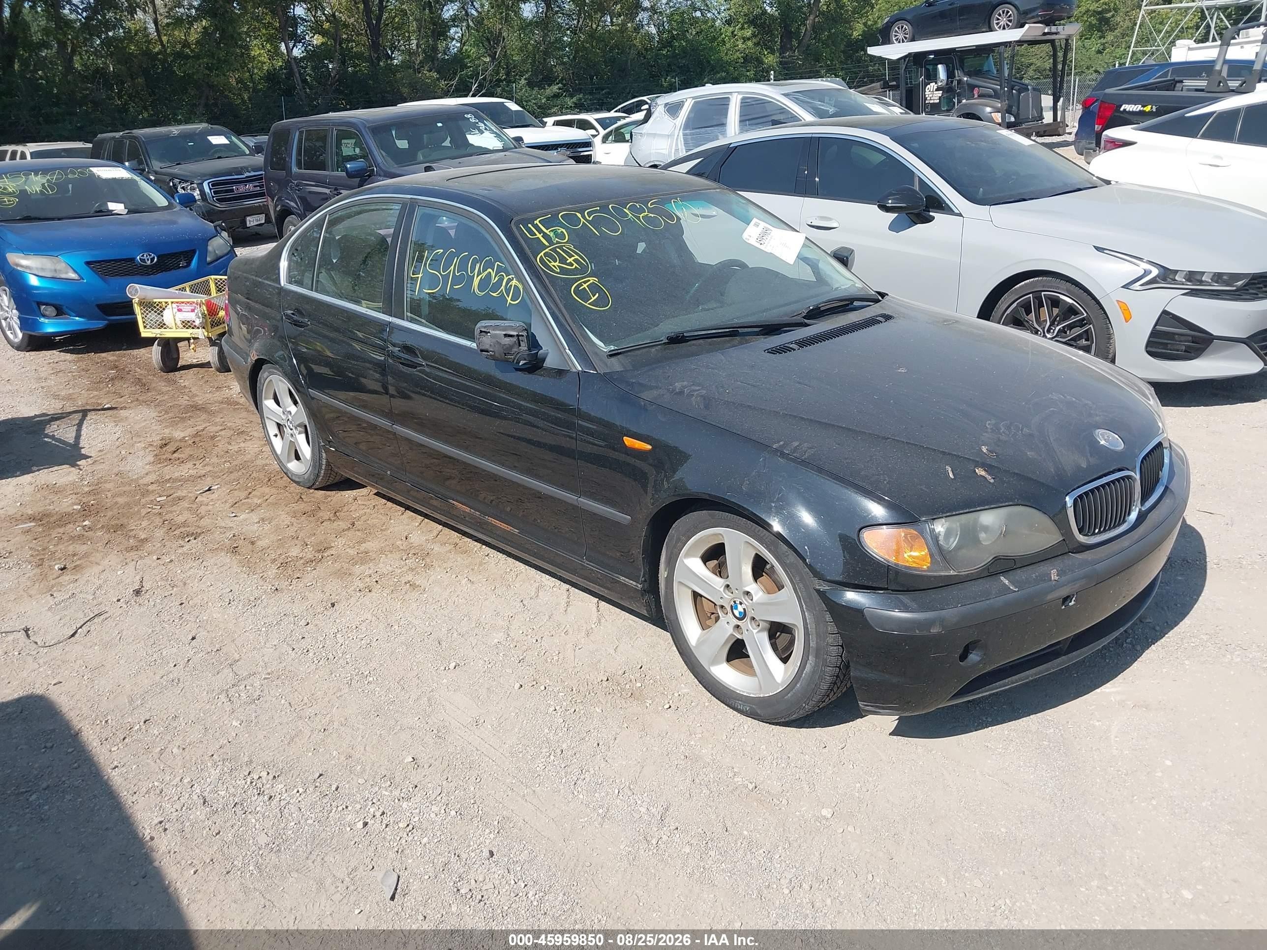 2005 Bmw 330xi   Black vin: WBAEW53485PN37579