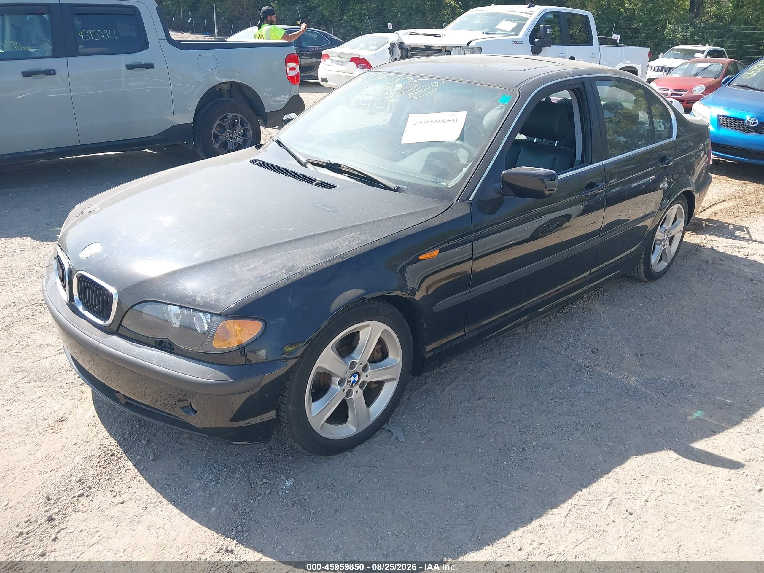 2005 Bmw 330xi   Black vin: WBAEW53485PN37579