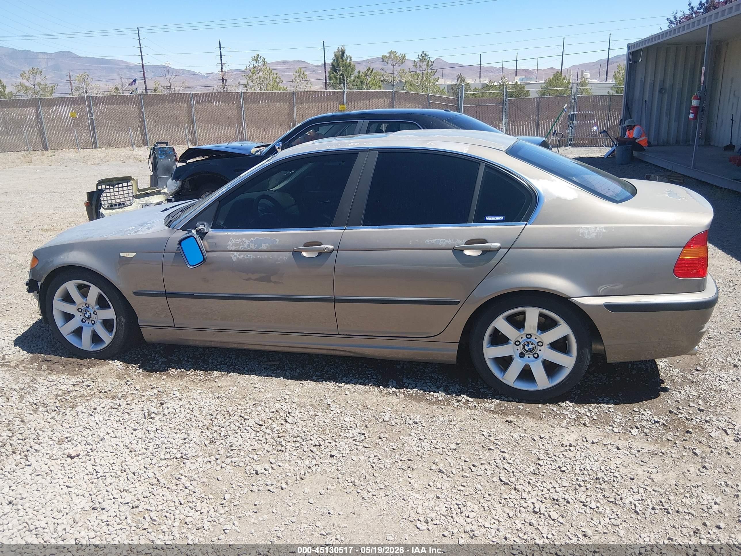 2003 Bmw 330 Xi Brown vin: WBAEW534X3PG22472