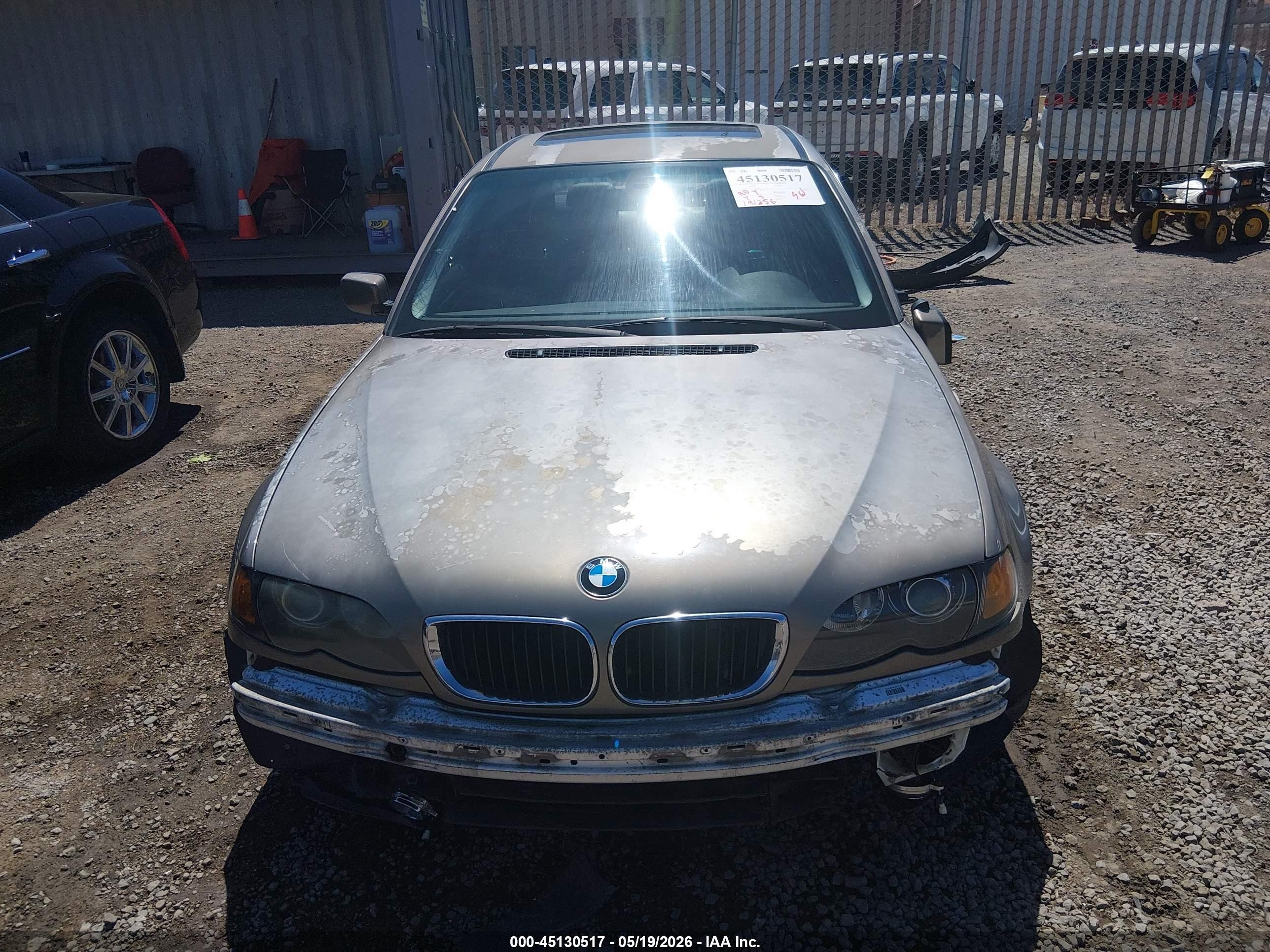 2003 Bmw 330 Xi Brown vin: WBAEW534X3PG22472