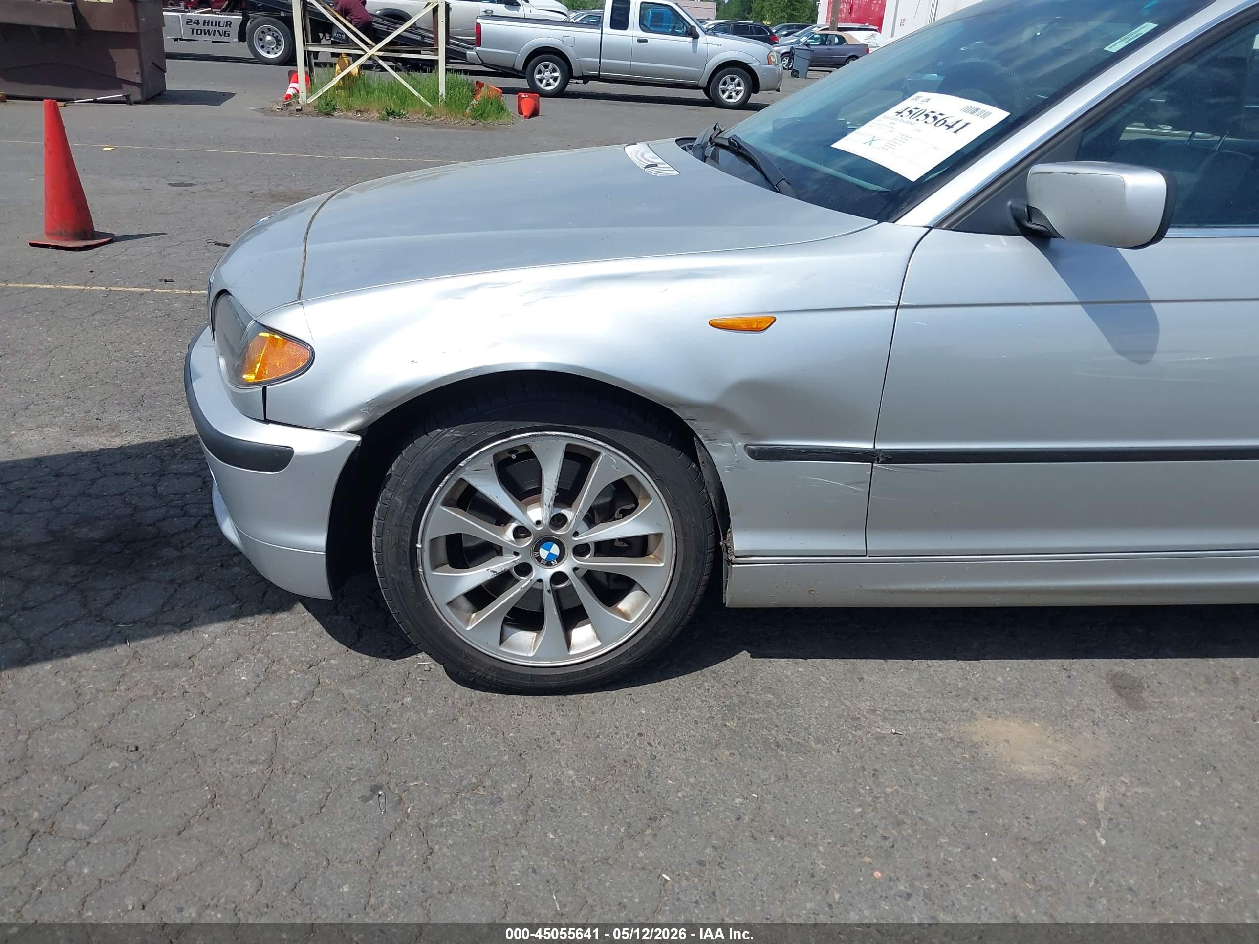 2005 Bmw 330xi   Silver vin: WBAEW534X5PN39964