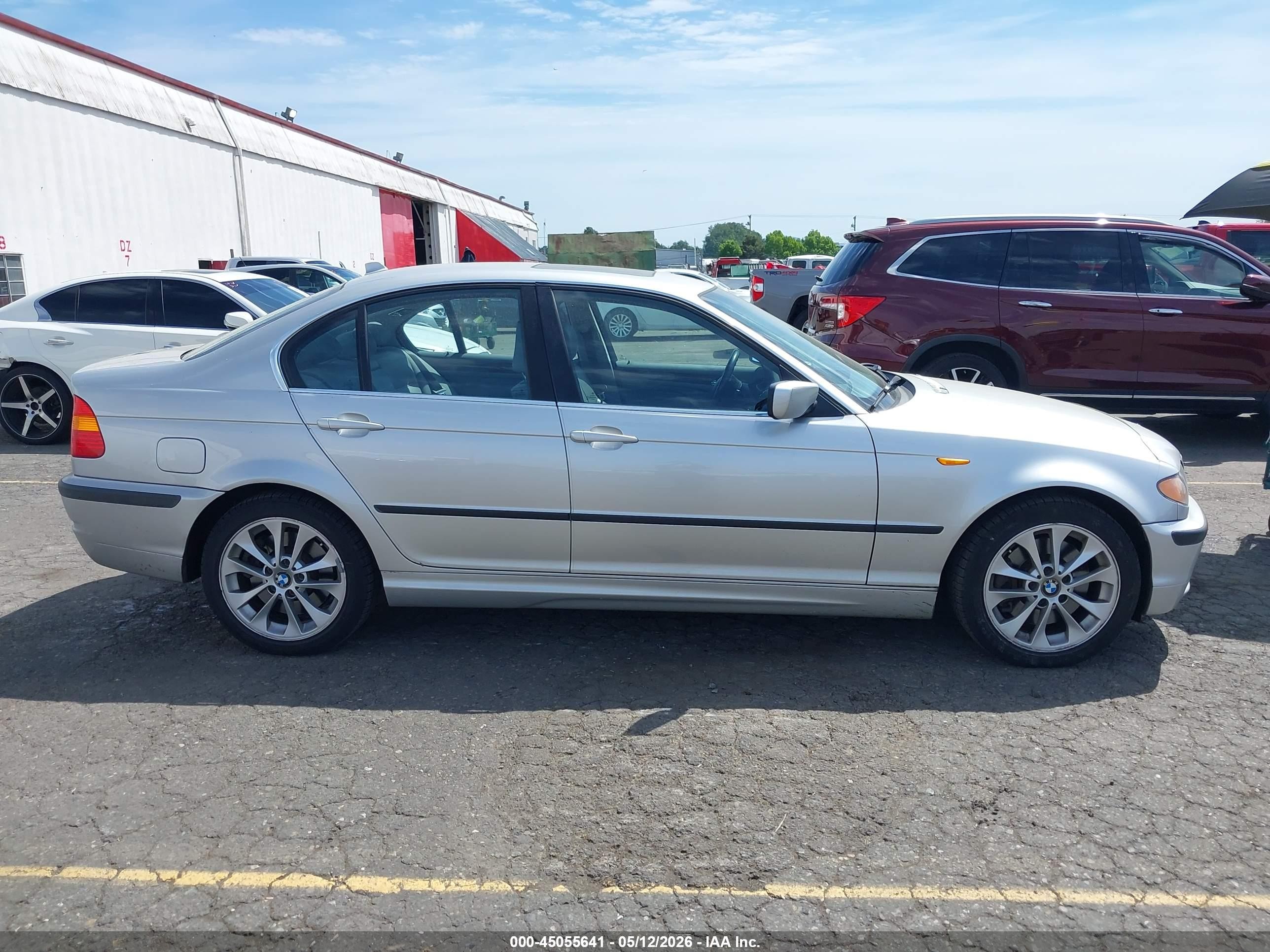 2005 Bmw 330xi   Silver vin: WBAEW534X5PN39964