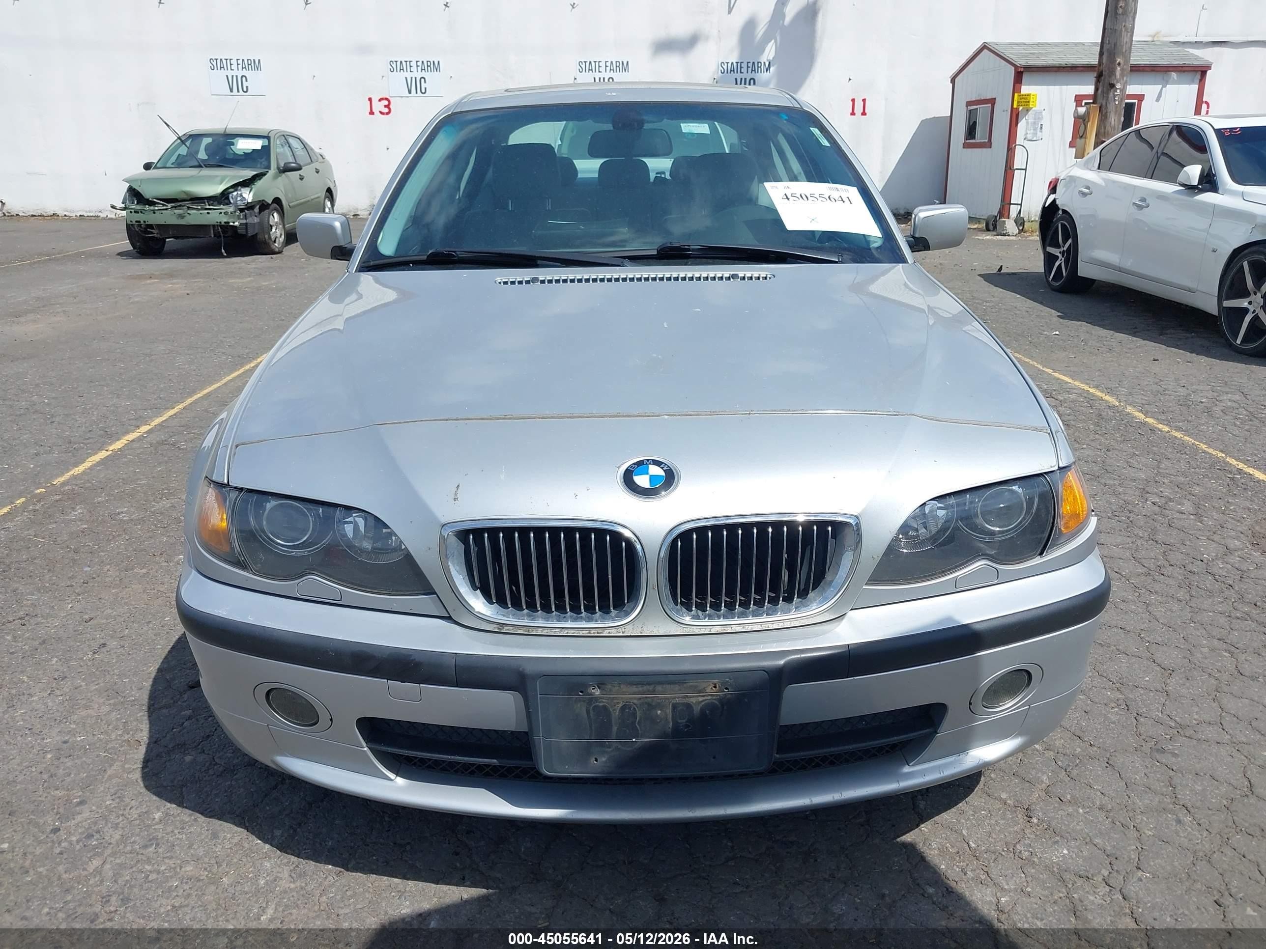 2005 Bmw 330xi   Silver vin: WBAEW534X5PN39964