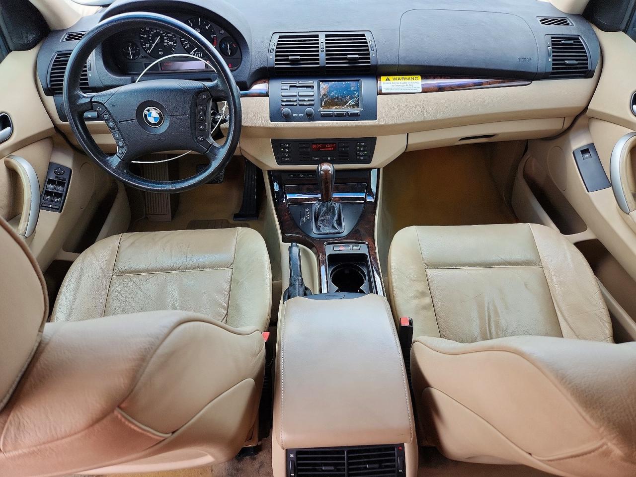 2001 Bmw X5 3.0i Бежевый vin: WBAFA53501LM83532