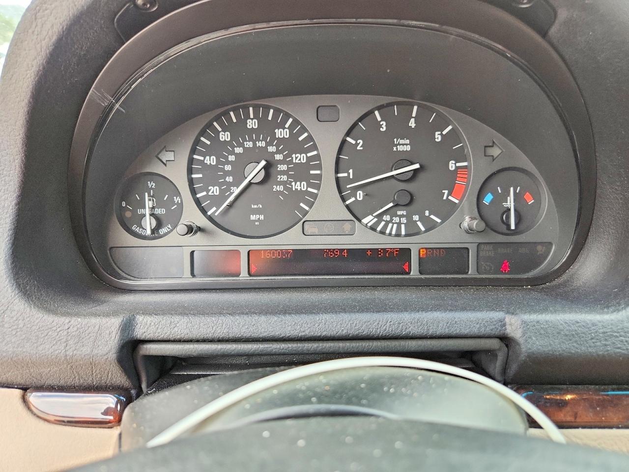 2001 Bmw X5 3.0i Бежевый vin: WBAFA53501LM83532
