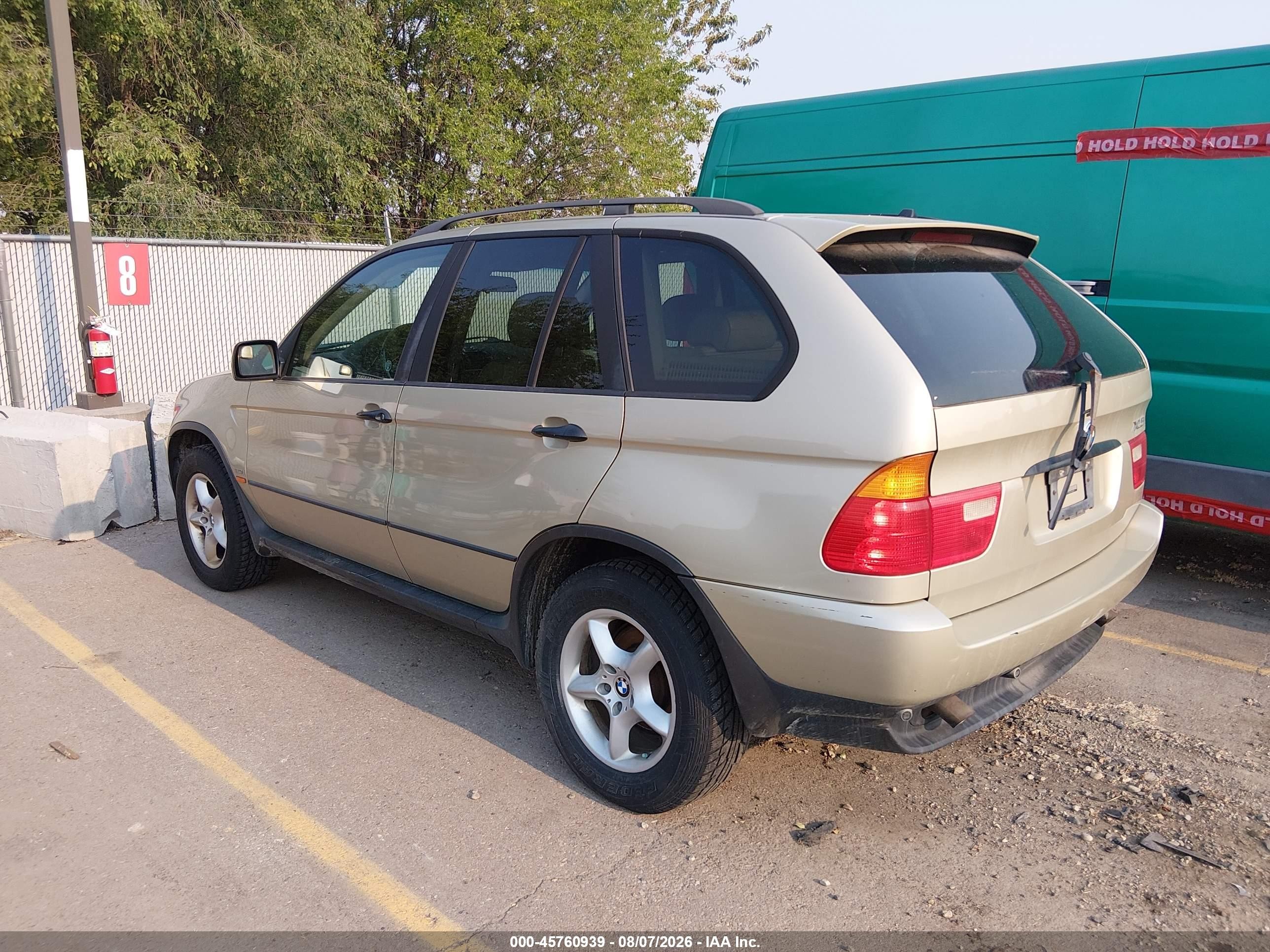 2001 Bmw X5 3.0 Gold vin: WBAFA53511LM70708