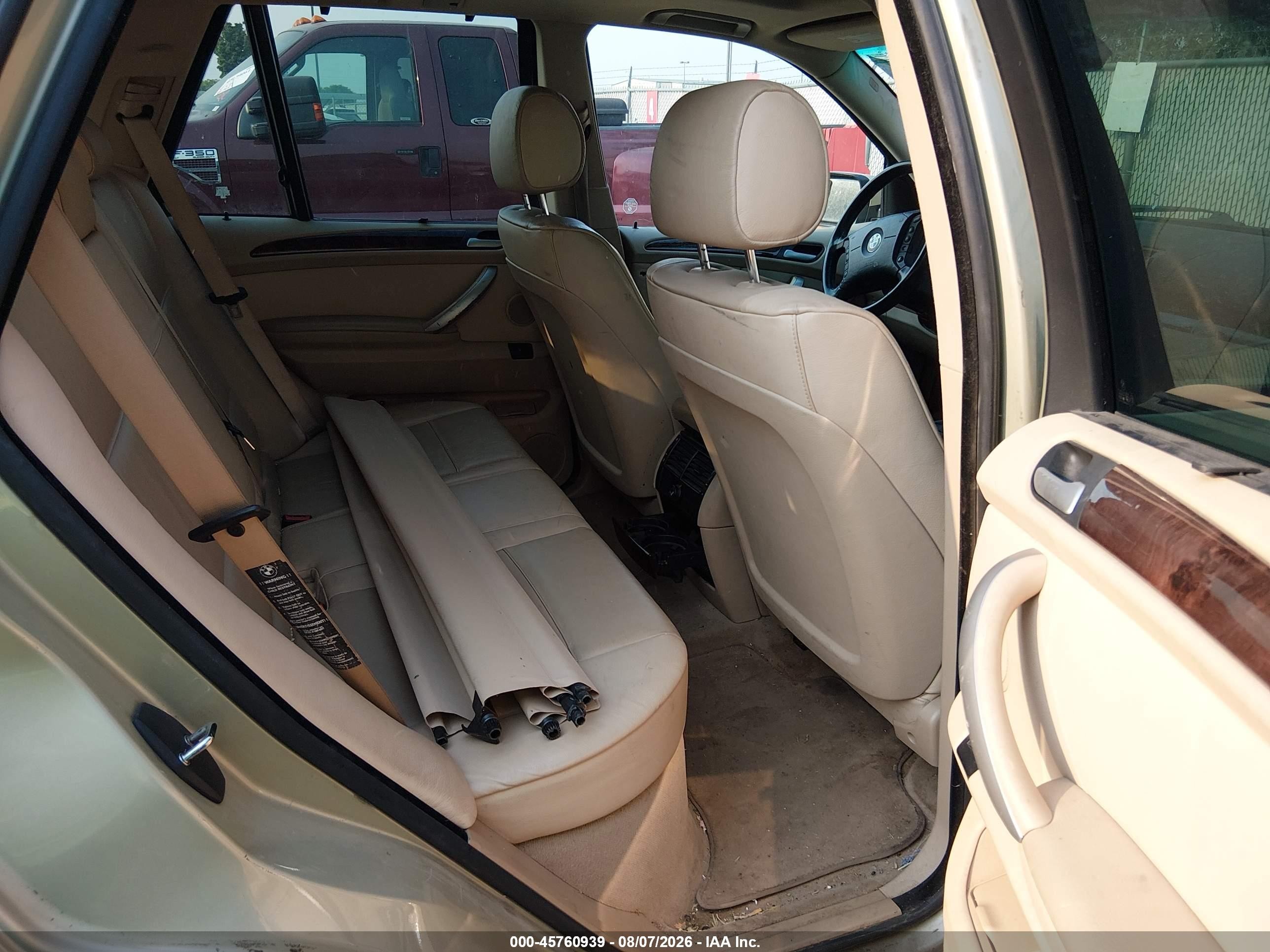 2001 Bmw X5 3.0 Gold vin: WBAFA53511LM70708