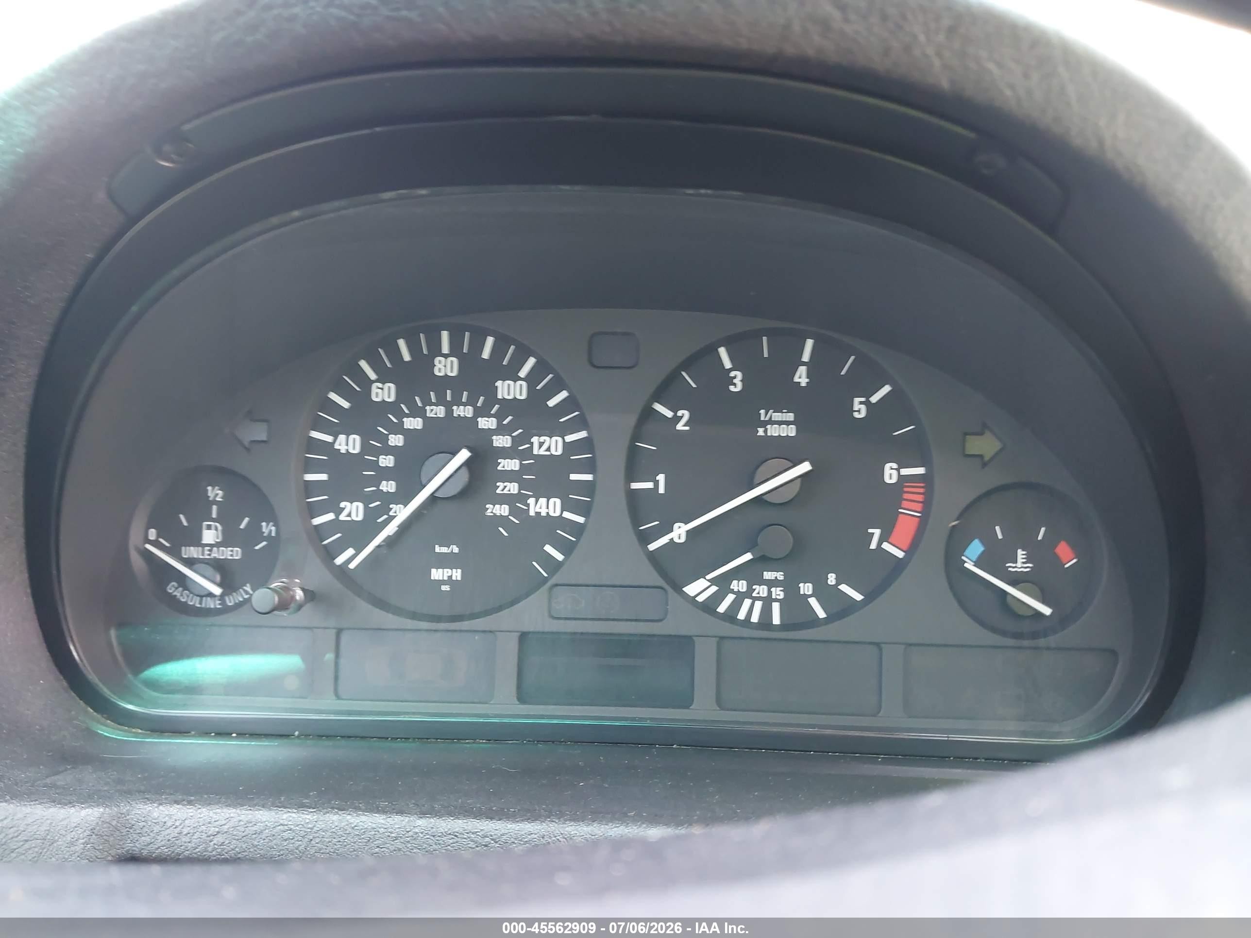 2001 Bmw X5 3.0 Black vin: WBAFA53511LM89632