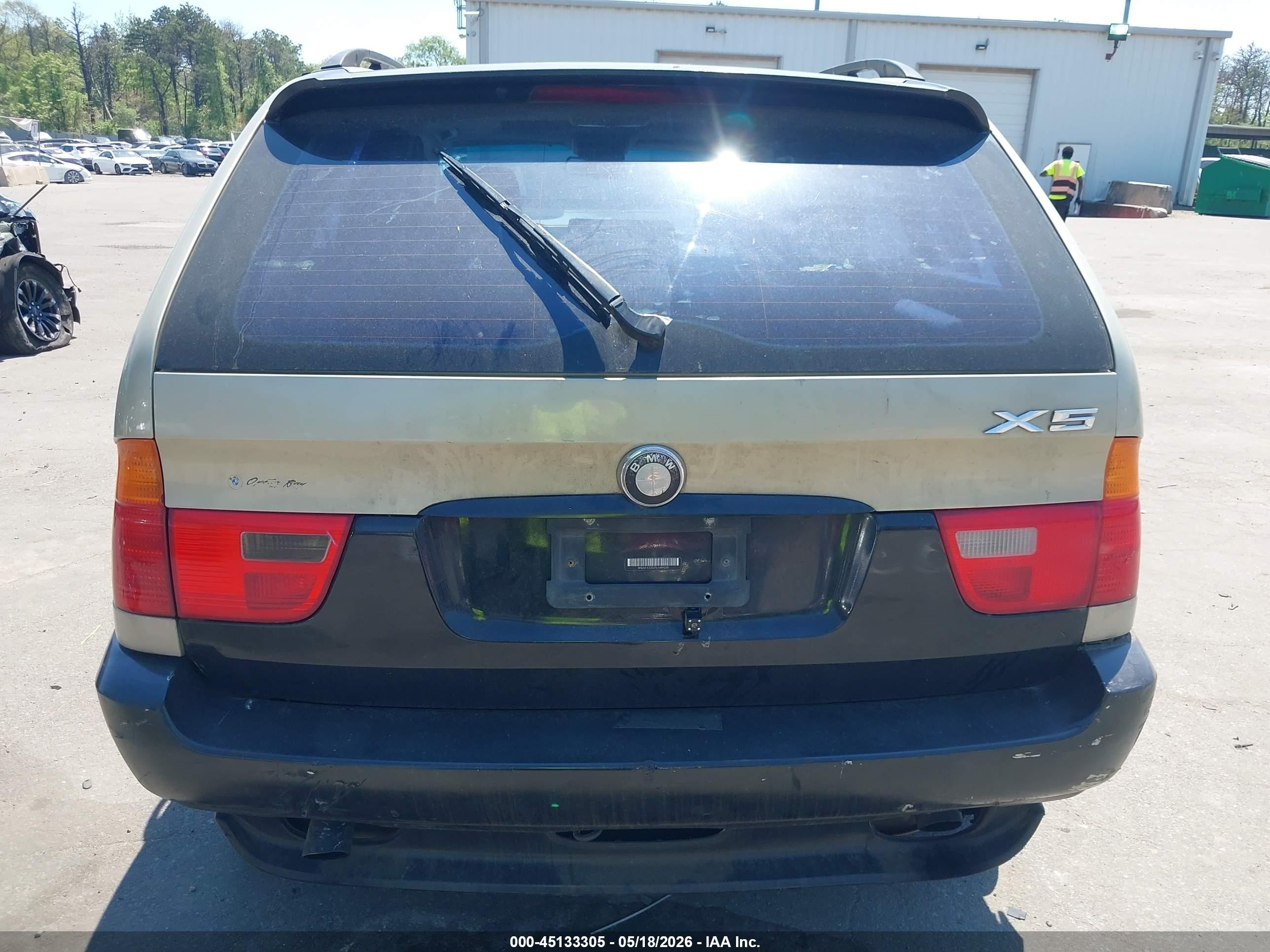 2001 Bmw X5 3.0 Champagne vin: WBAFA53521LM65467