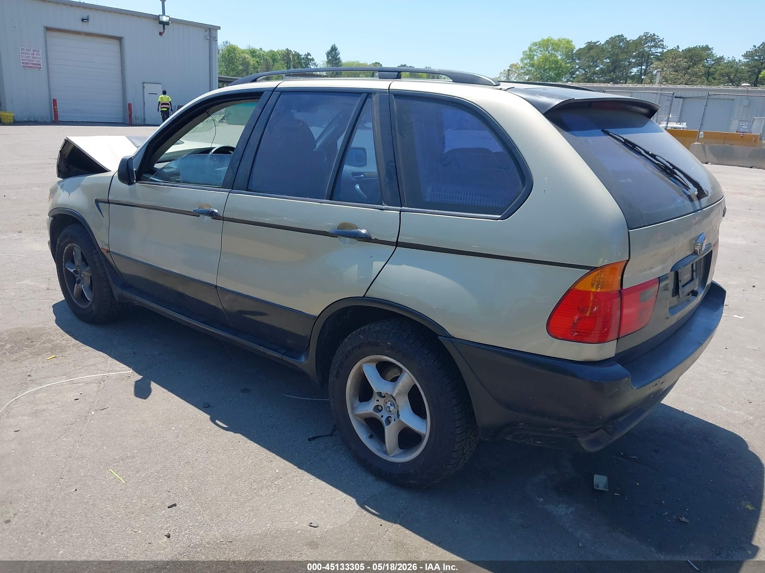 2001 Bmw X5 3.0 Champagne vin: WBAFA53521LM65467