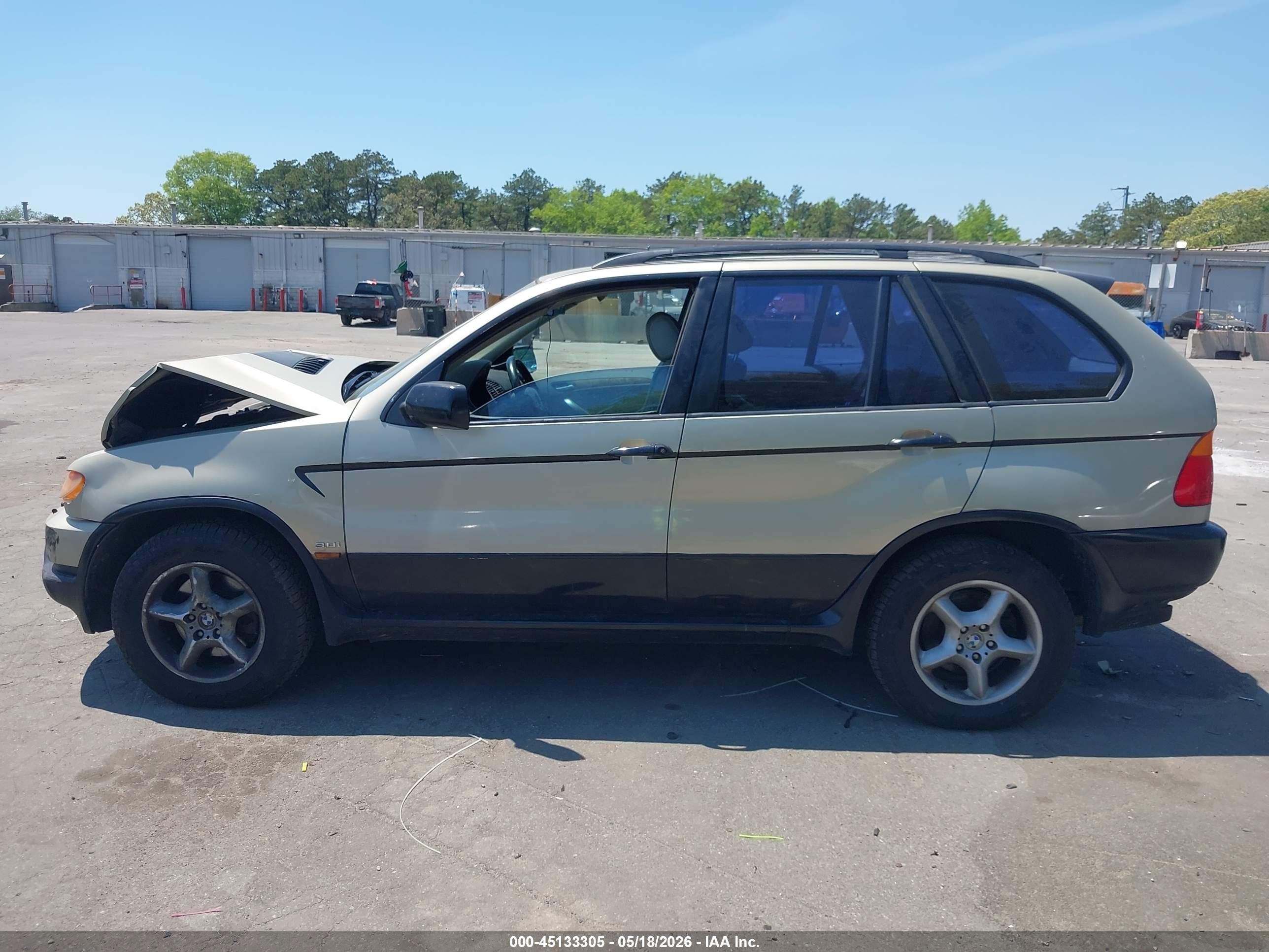 2001 Bmw X5 3.0 Champagne vin: WBAFA53521LM65467