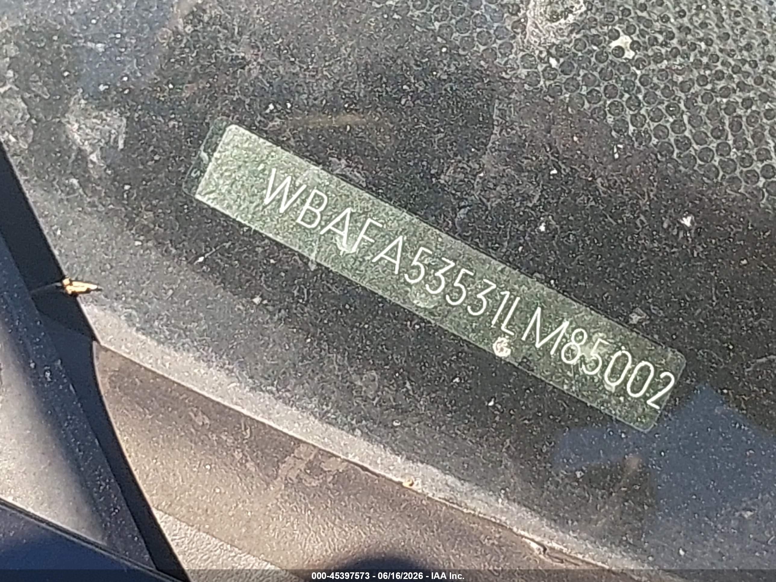 2001 Bmw X5 3.0 Black vin: WBAFA53531LM85002