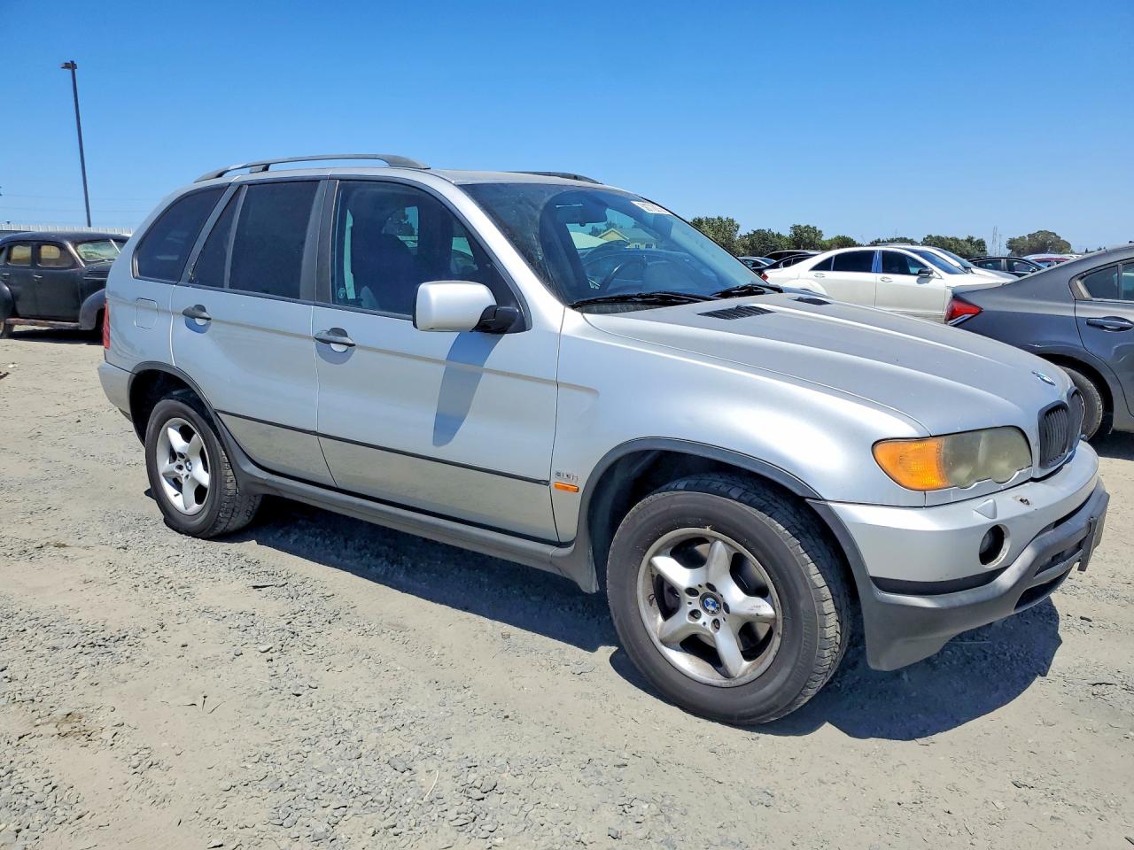 2001 Bmw X5 3.0i Silver vin: WBAFA53541LM88538