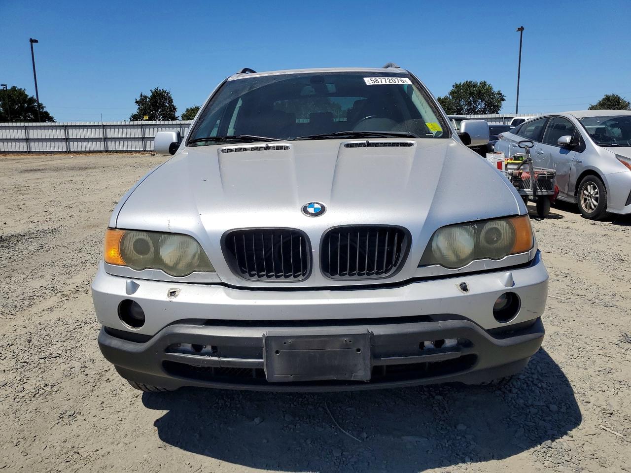 2001 Bmw X5 3.0i Silver vin: WBAFA53541LM88538