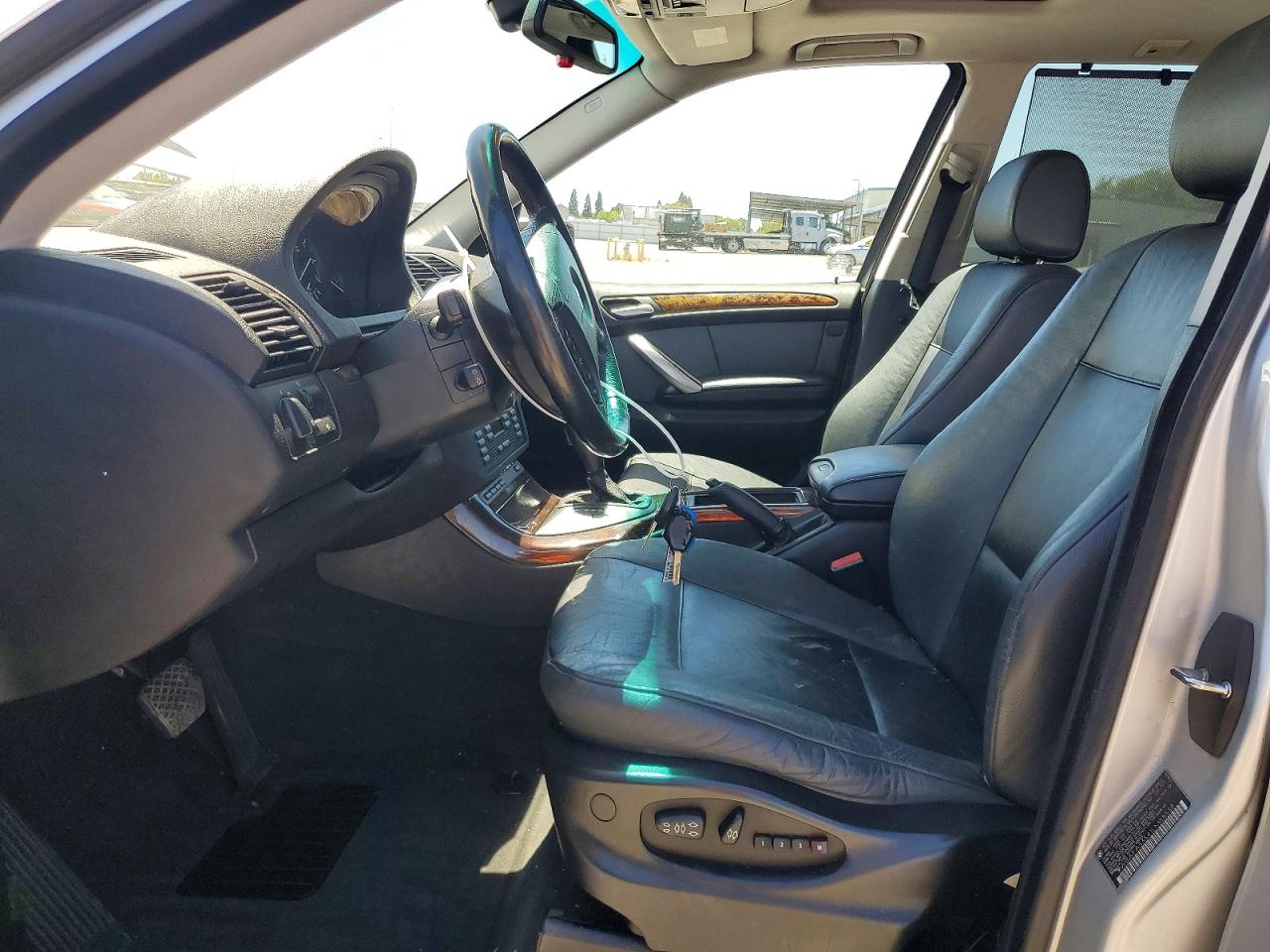 2001 Bmw X5 3.0i Silver vin: WBAFA53541LM88538