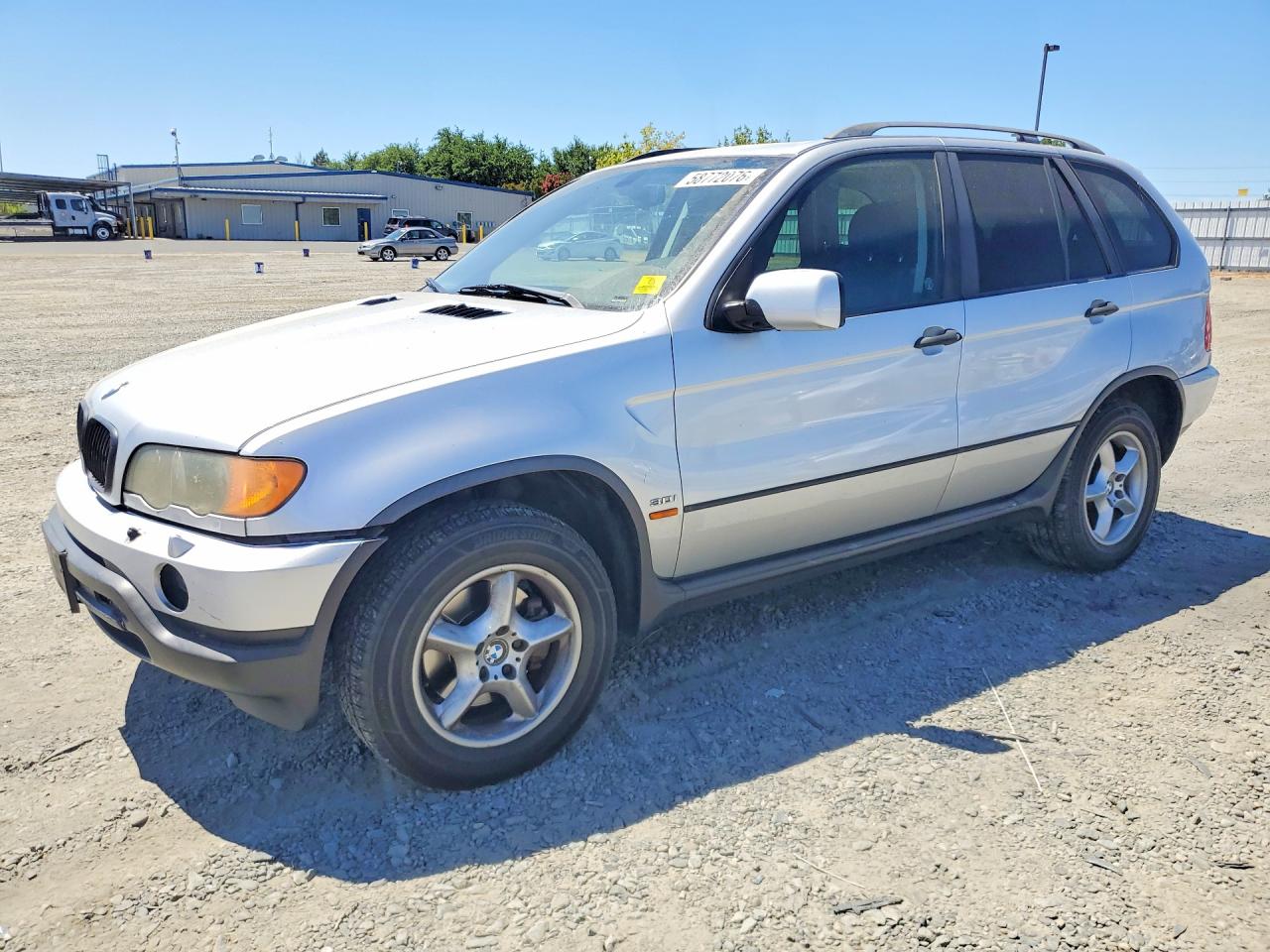 2001 Bmw X5 3.0i Silver vin: WBAFA53541LM88538