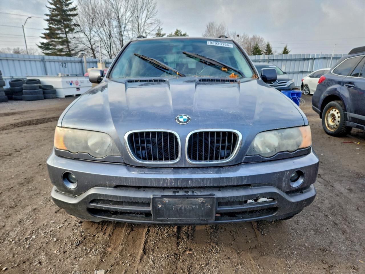 2001 Bmw X5 3.0i Gray vin: WBAFA53551LM83266