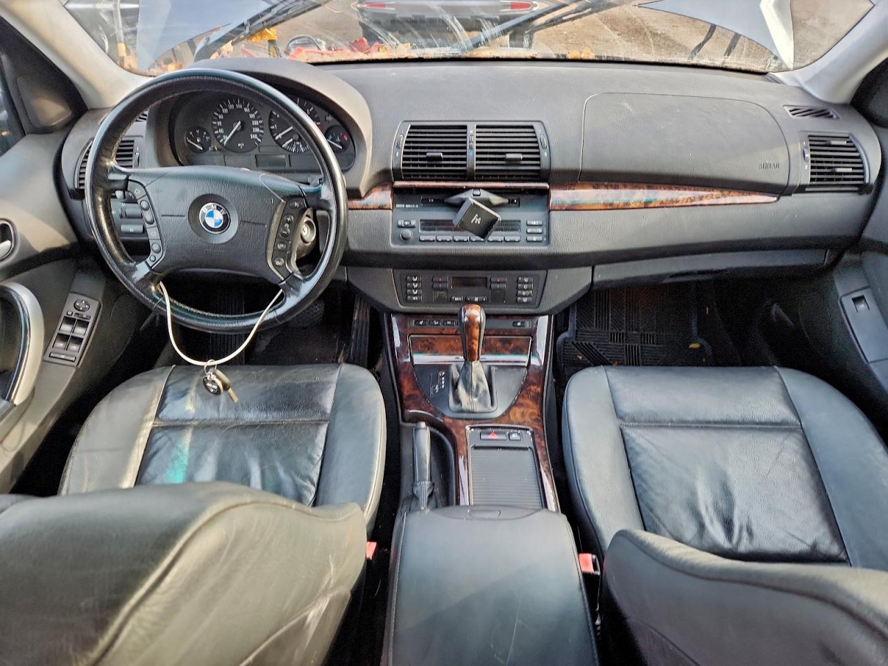 2001 Bmw X5 3.0i Gray vin: WBAFA53551LM83266