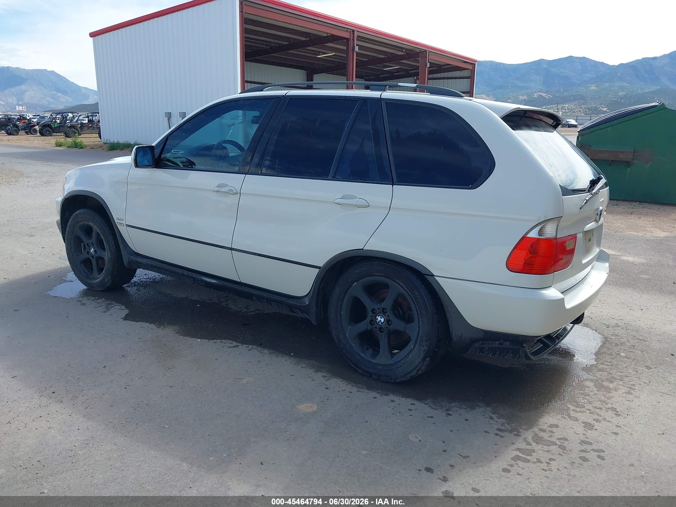 2001 Bmw X5 3.0 White vin: WBAFA53551LM89987