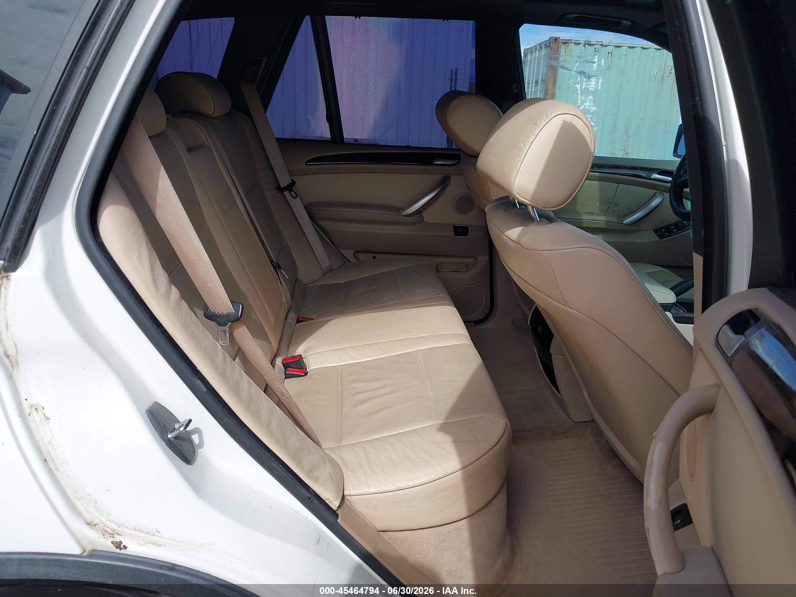 2001 Bmw X5 3.0 White vin: WBAFA53551LM89987