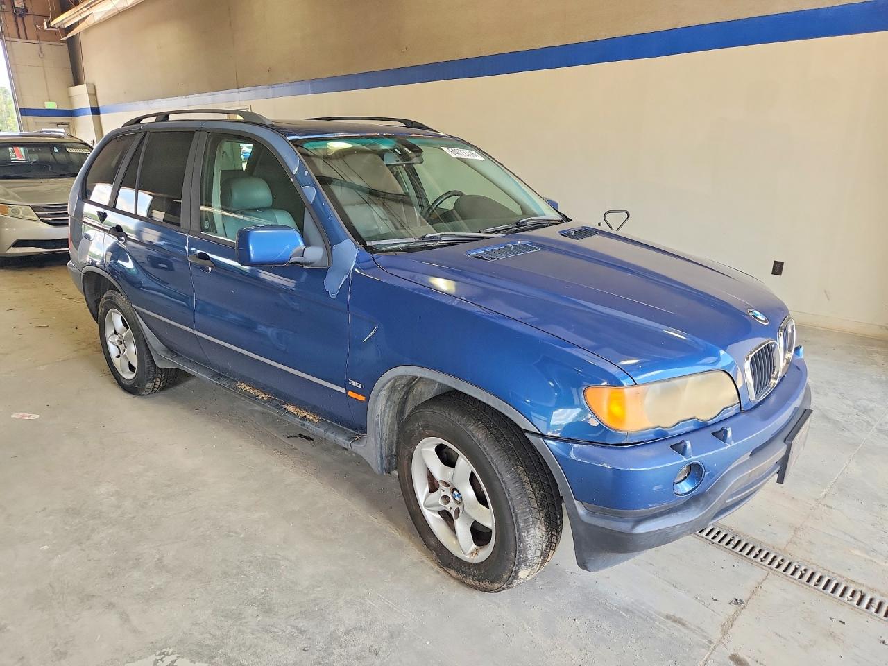 2001 Bmw X5 3.0i Blue vin: WBAFA53551LP23660