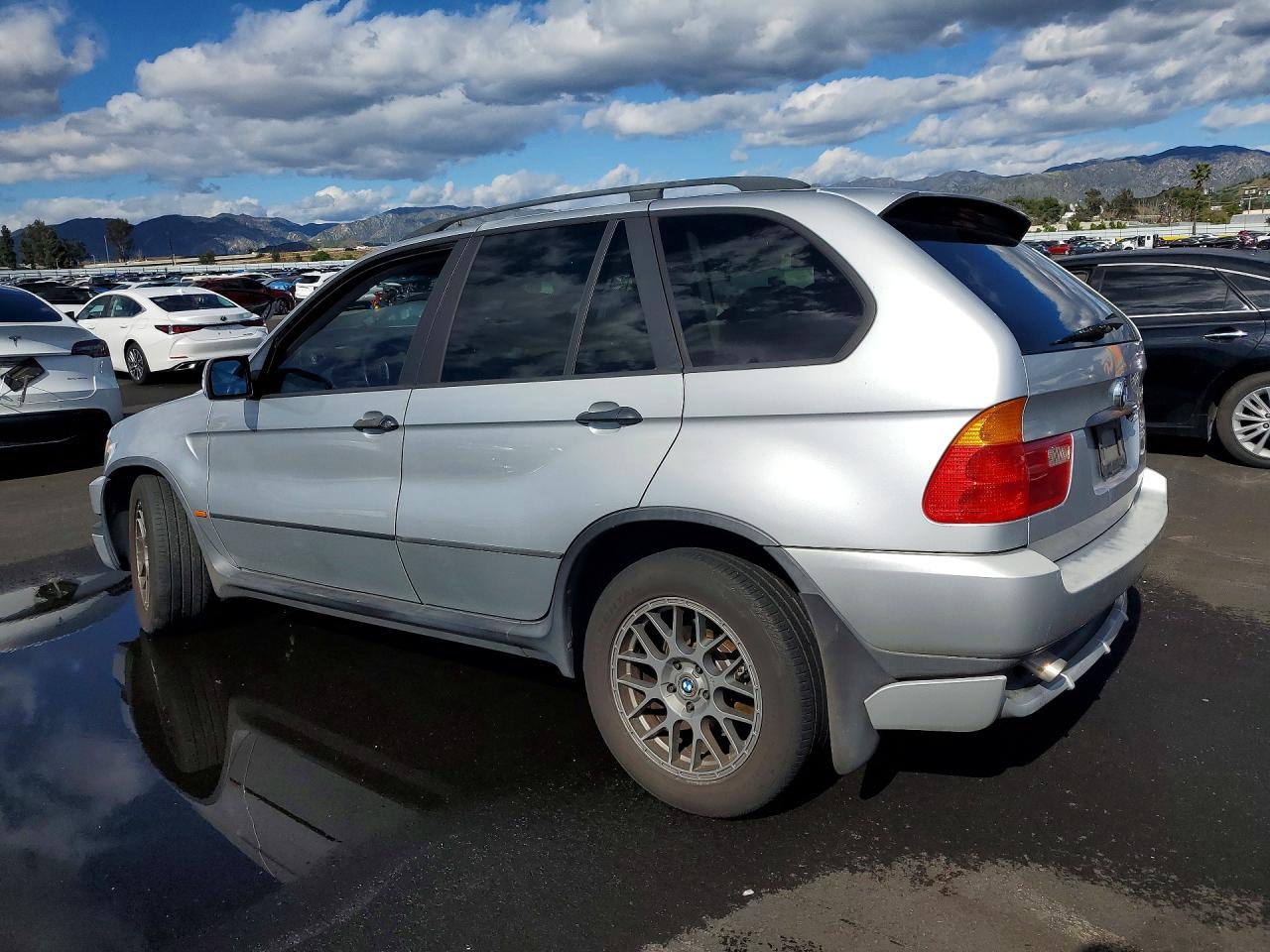 2001 Bmw X5 3.0i Silver vin: WBAFA53561LH78847
