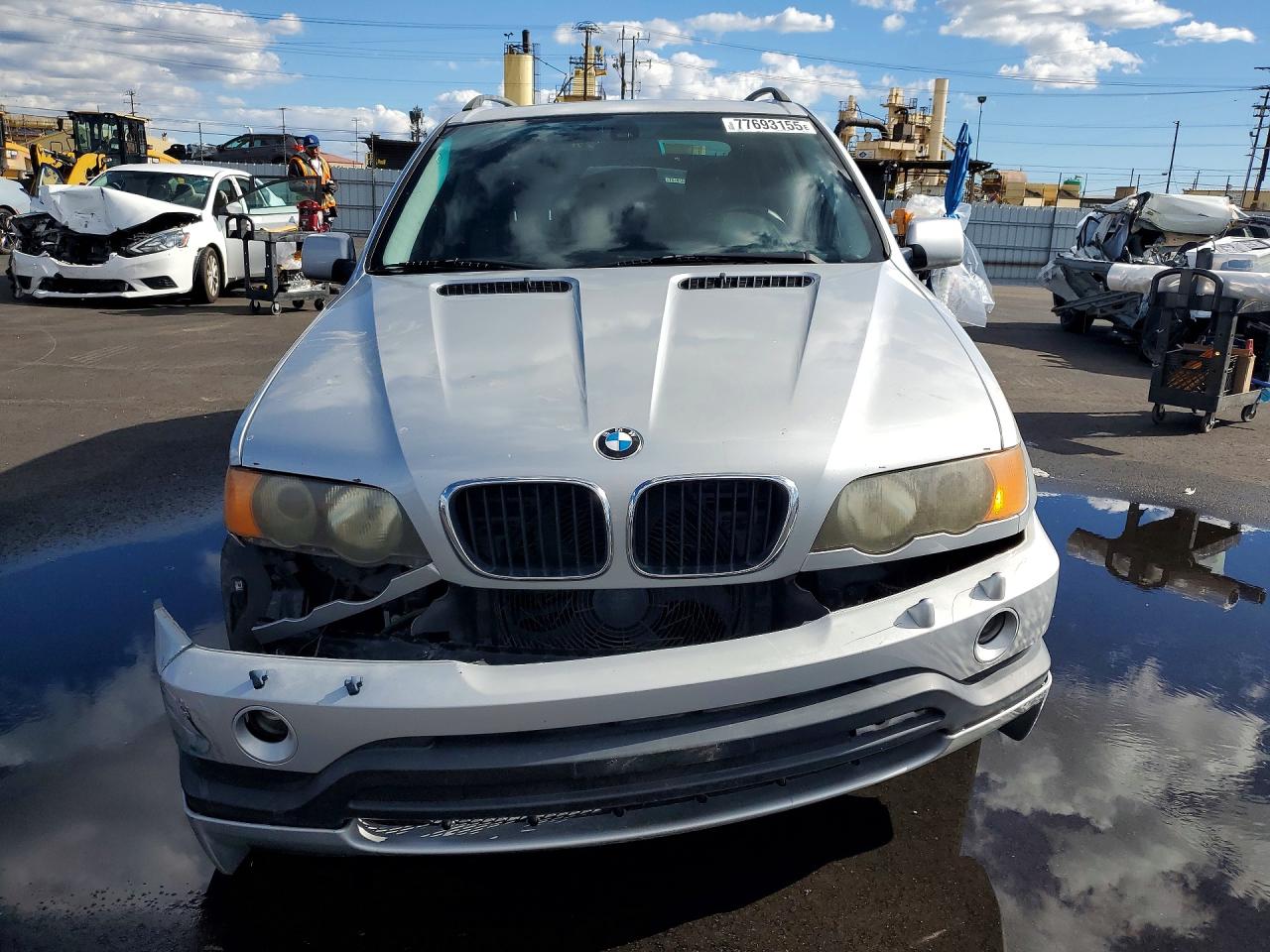 2001 Bmw X5 3.0i Silver vin: WBAFA53561LH78847