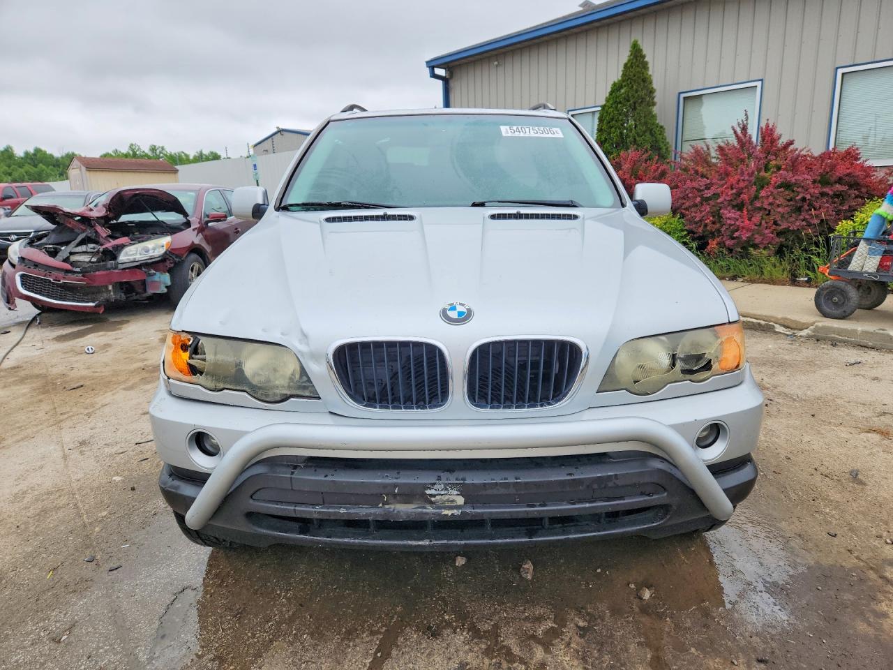 2001 Bmw X5 3.0i Silver vin: WBAFA53561LM76035