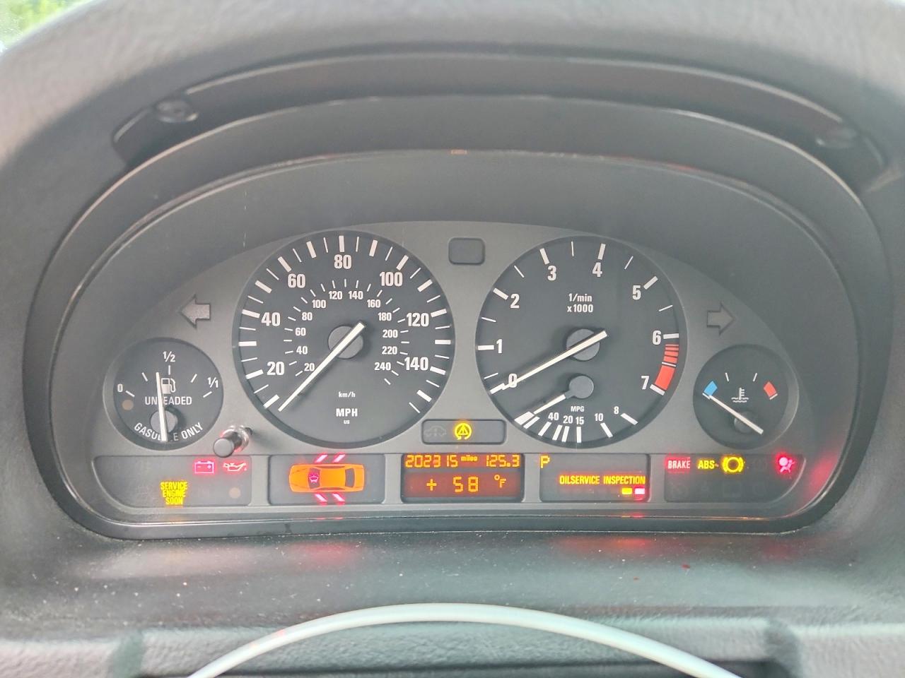 2001 Bmw X5 3.0i Silver vin: WBAFA53561LM76035