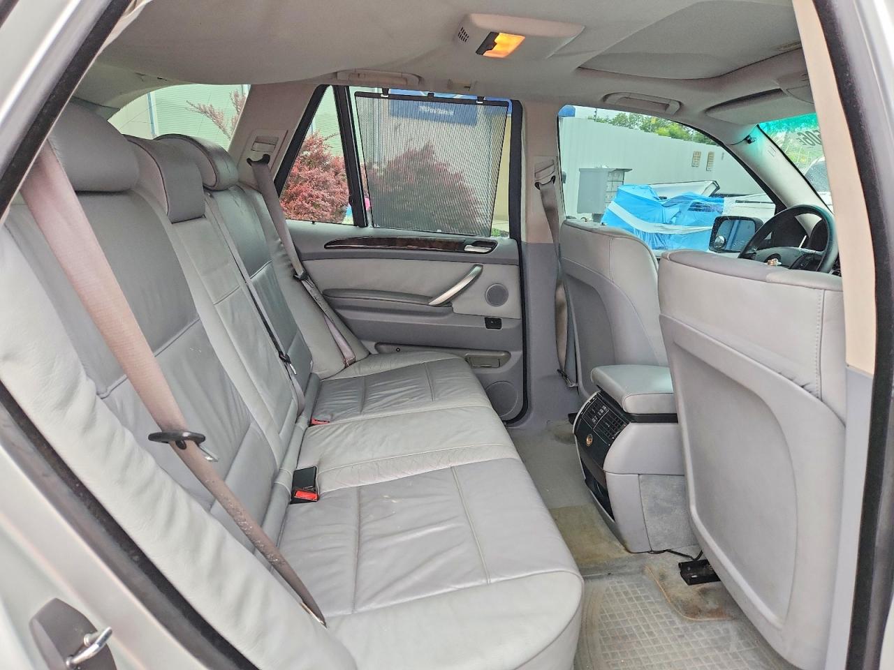 2001 Bmw X5 3.0i Silver vin: WBAFA53561LM76035