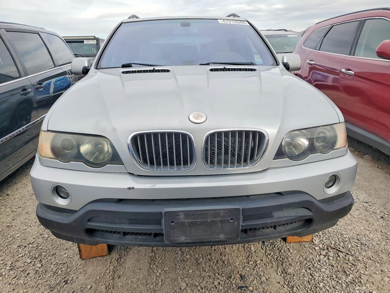 2000 Bmw X5 4.4i Серебряный vin: WBAFB3342YLH01265