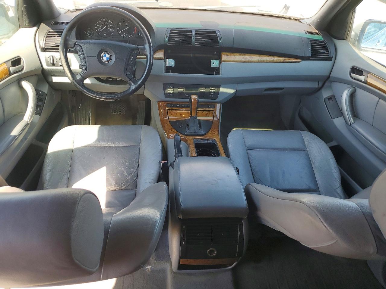 2000 Bmw X5 4.4i Серебряный vin: WBAFB3342YLH01265