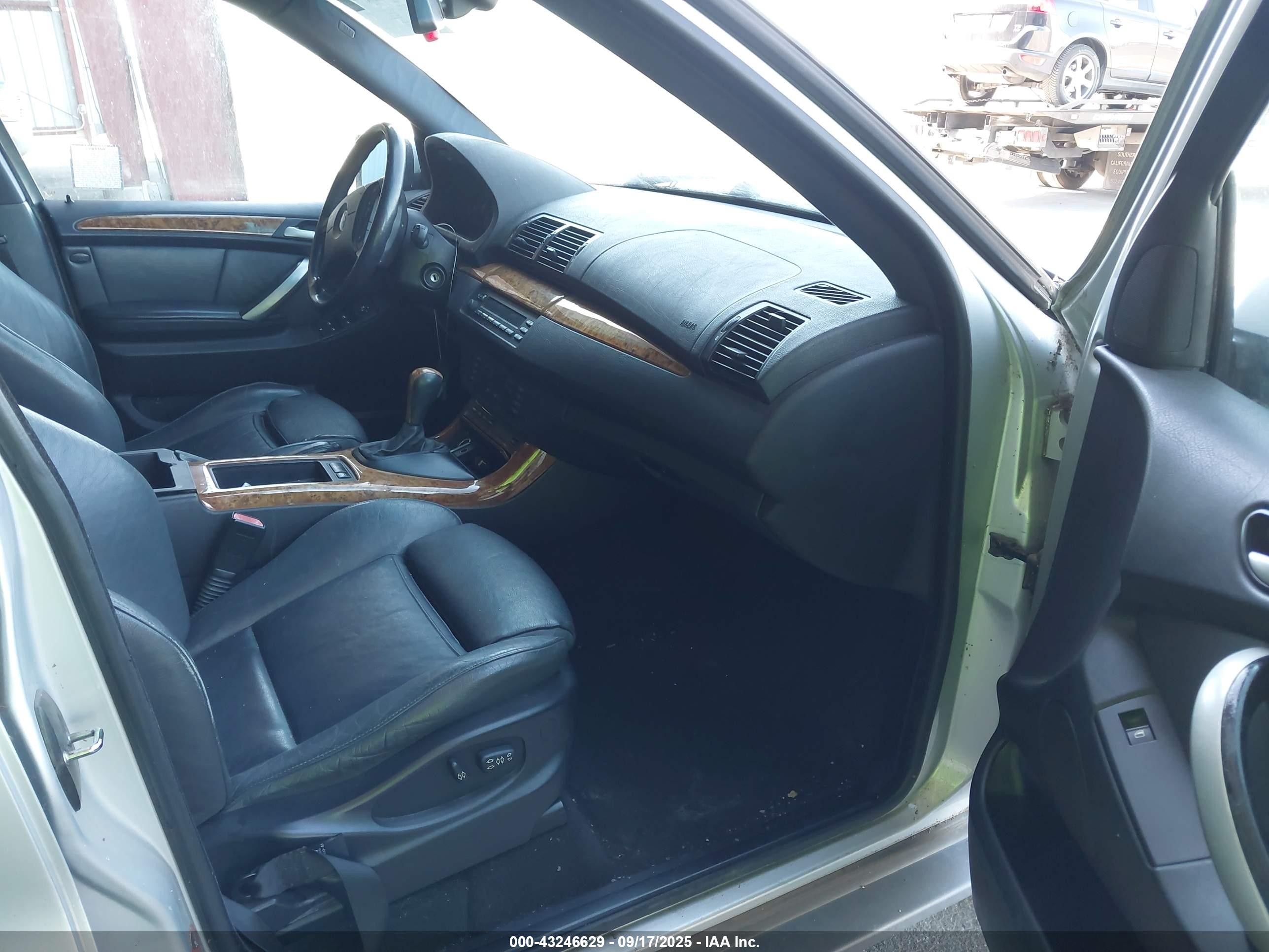2000 Bmw X5 4.4 Silver vin: WBAFB3348YLH03408