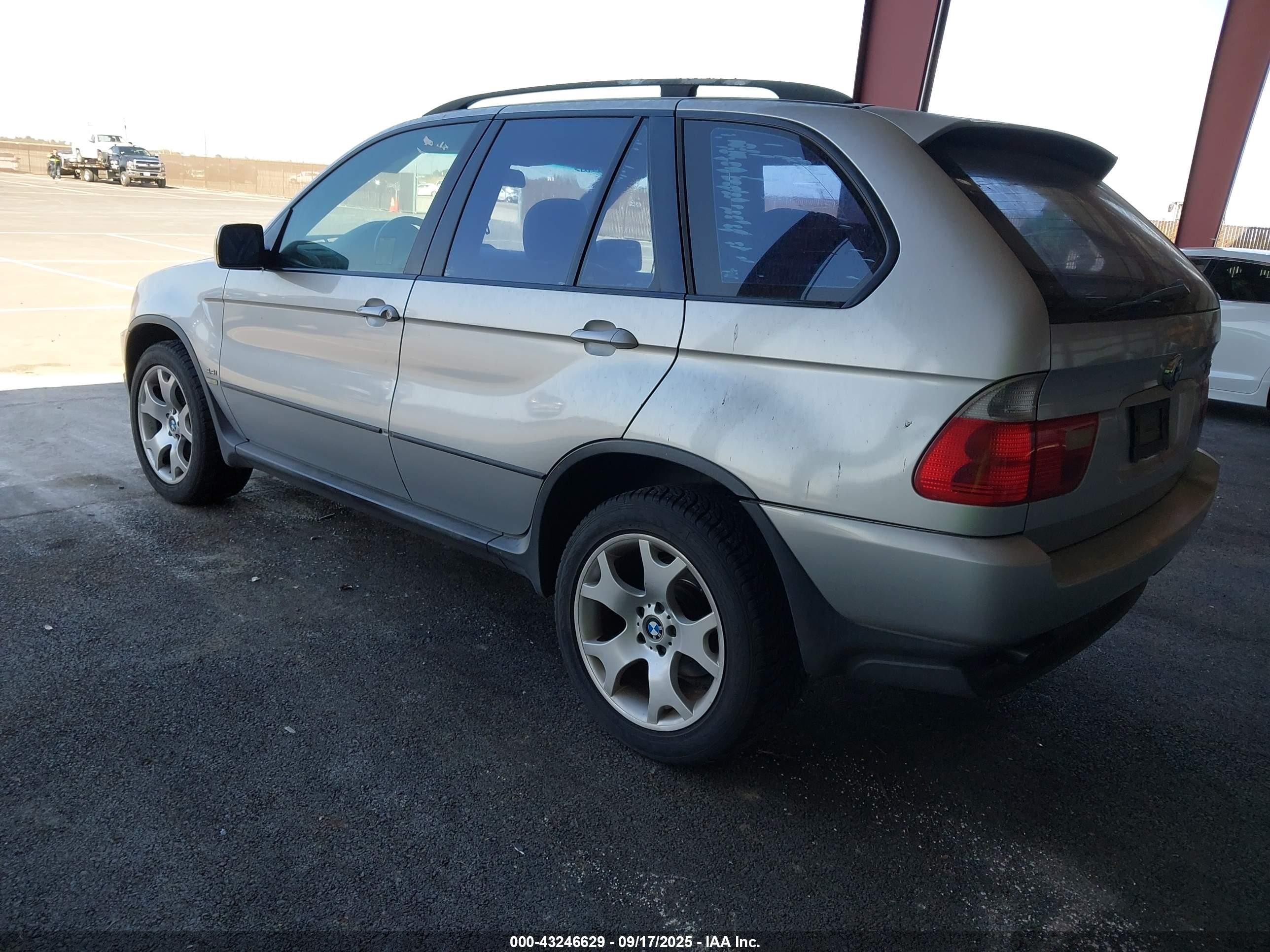 2000 Bmw X5 4.4 Silver vin: WBAFB3348YLH03408