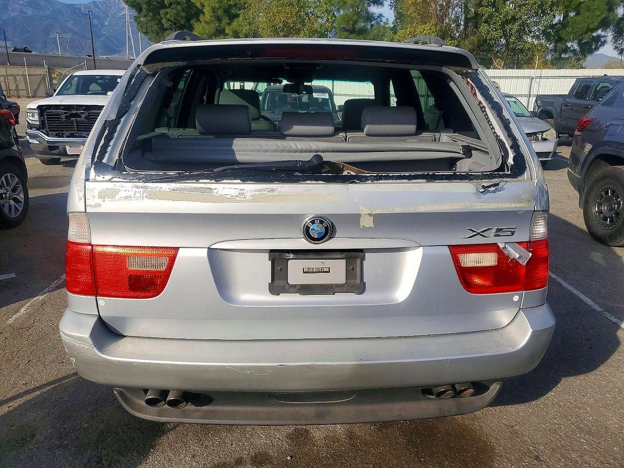 2000 Bmw X5 4.4i Серебряный vin: WBAFB3349YLH01327