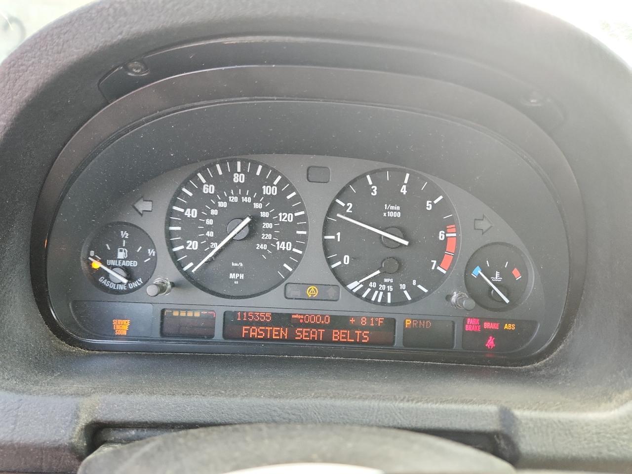 2000 Bmw X5 4.4i Кремовый vin: WBAFB334XYLH02339