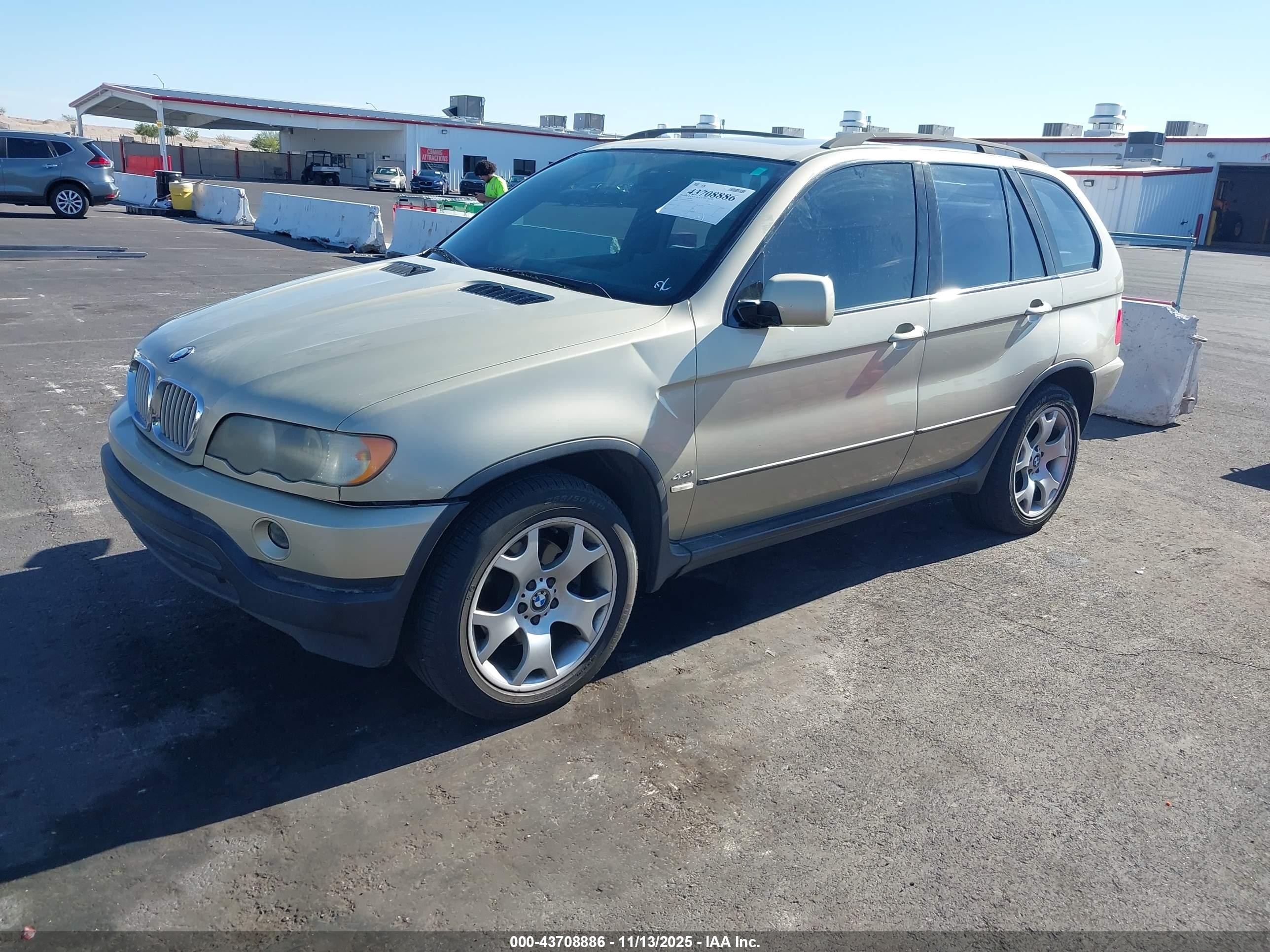 2000 Bmw X5 4.4 Gold vin: WBAFB334XYLH03586