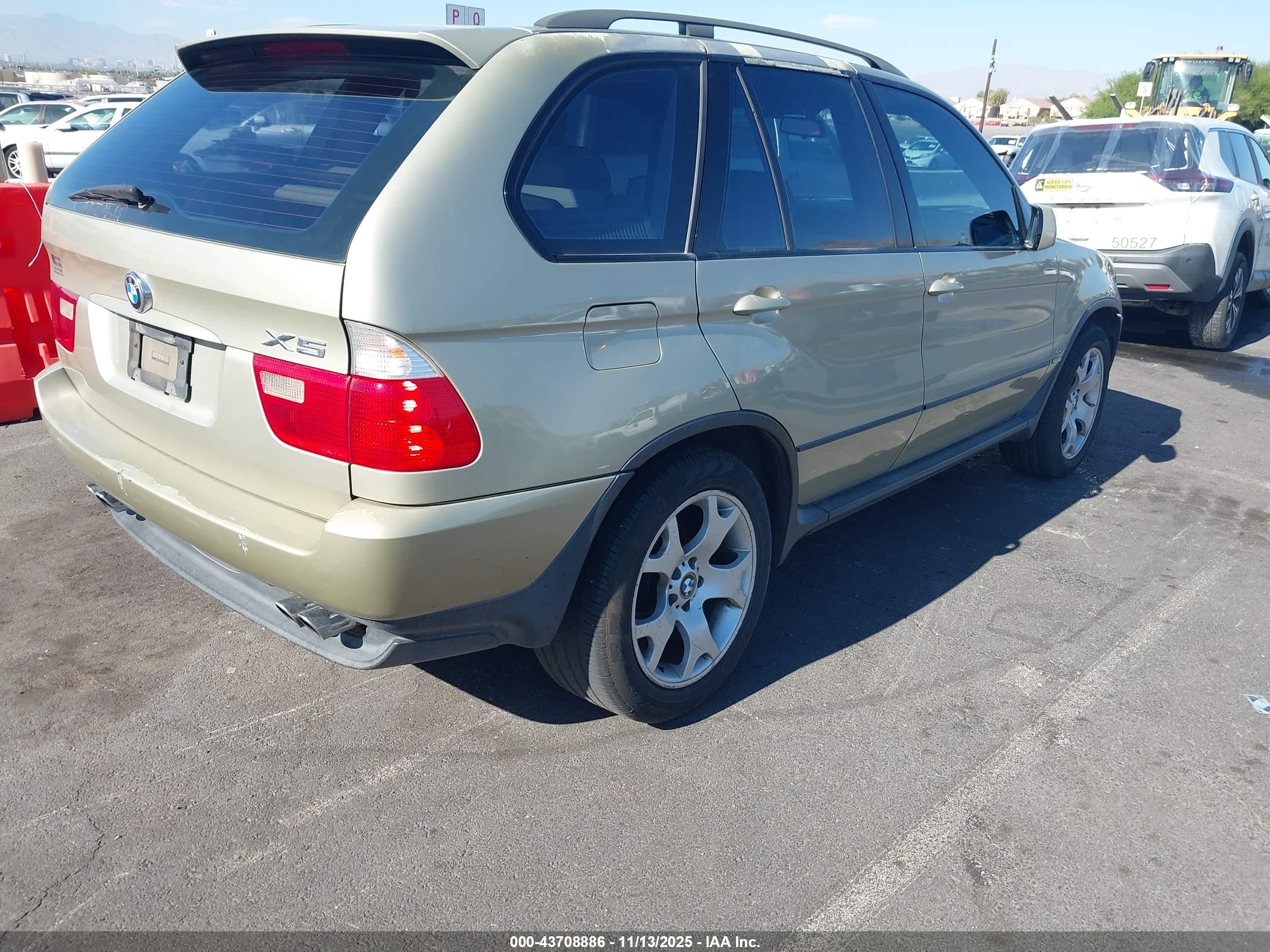 2000 Bmw X5 4.4 Gold vin: WBAFB334XYLH03586