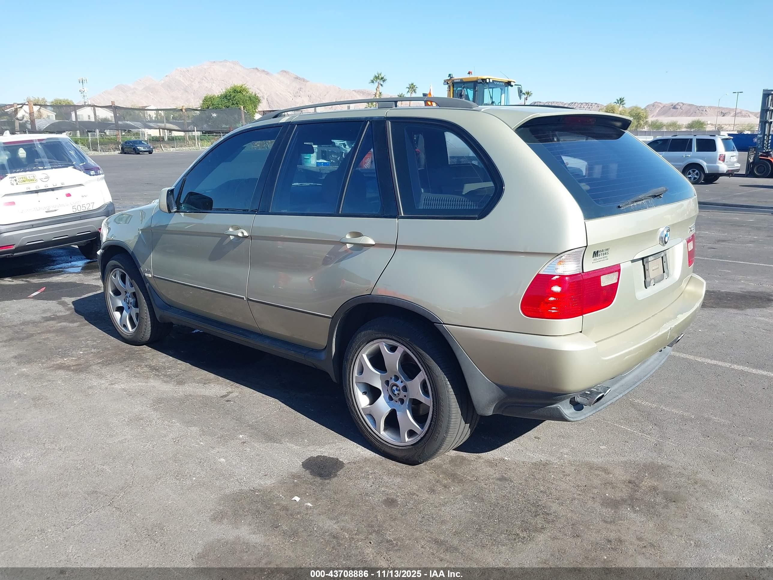 2000 Bmw X5 4.4 Gold vin: WBAFB334XYLH03586