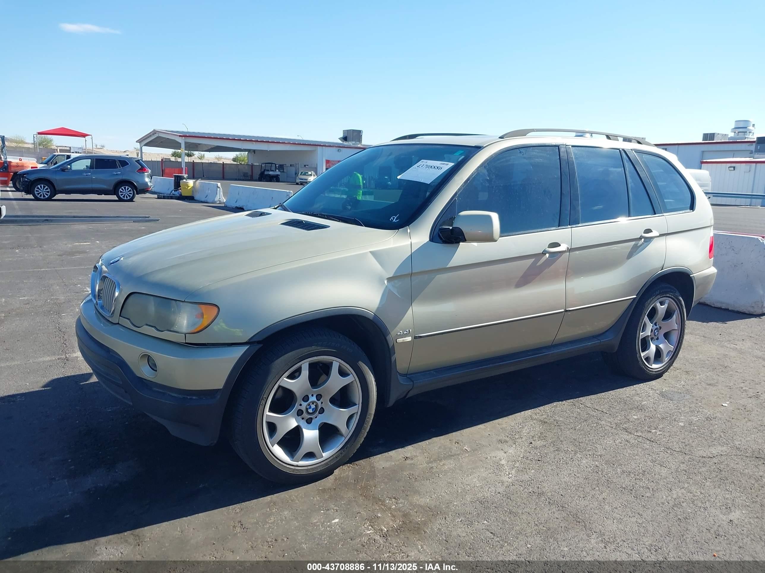 2000 Bmw X5 4.4 Gold vin: WBAFB334XYLH03586