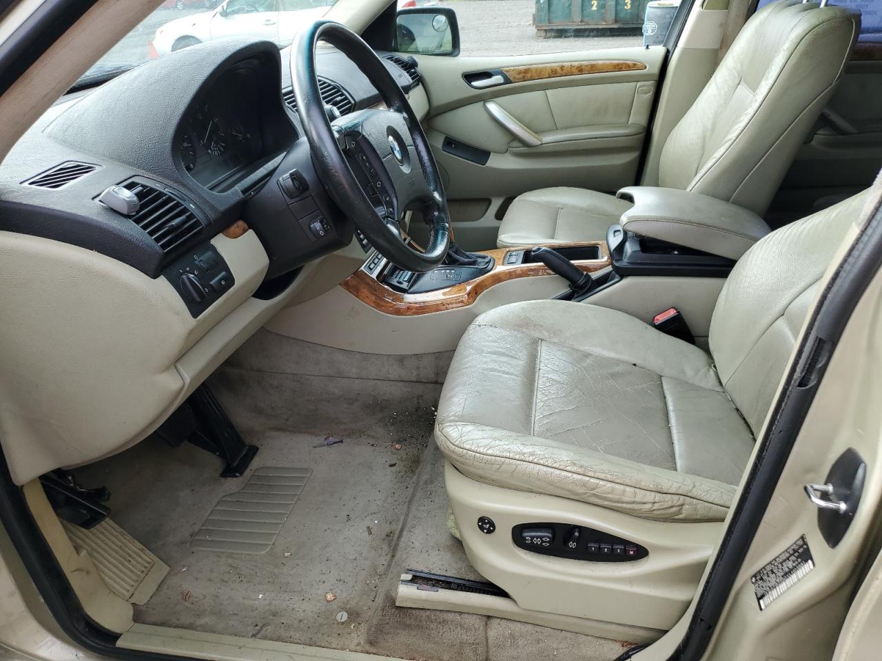 2000 Bmw X5 4.4i Золотой vin: WBAFB3350YLH03881