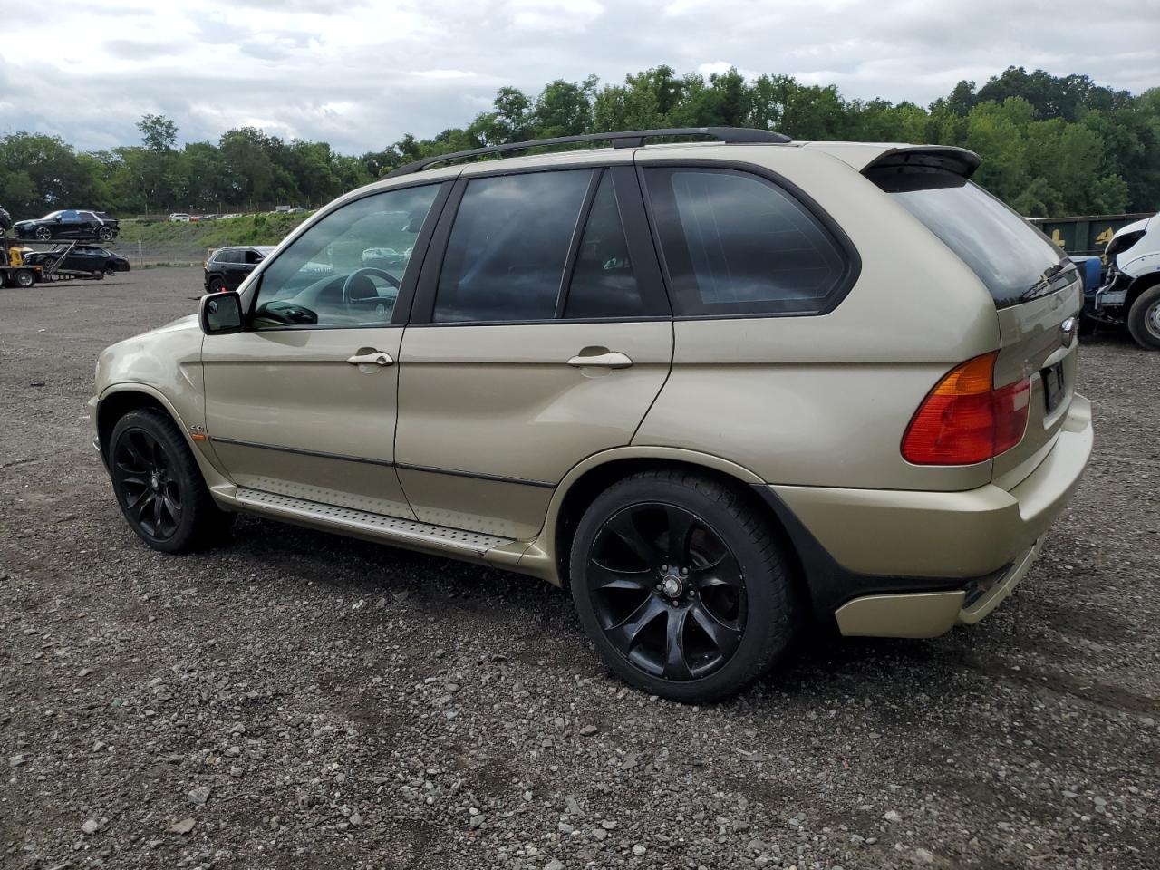 2000 Bmw X5 4.4i Золотой vin: WBAFB3350YLH03881