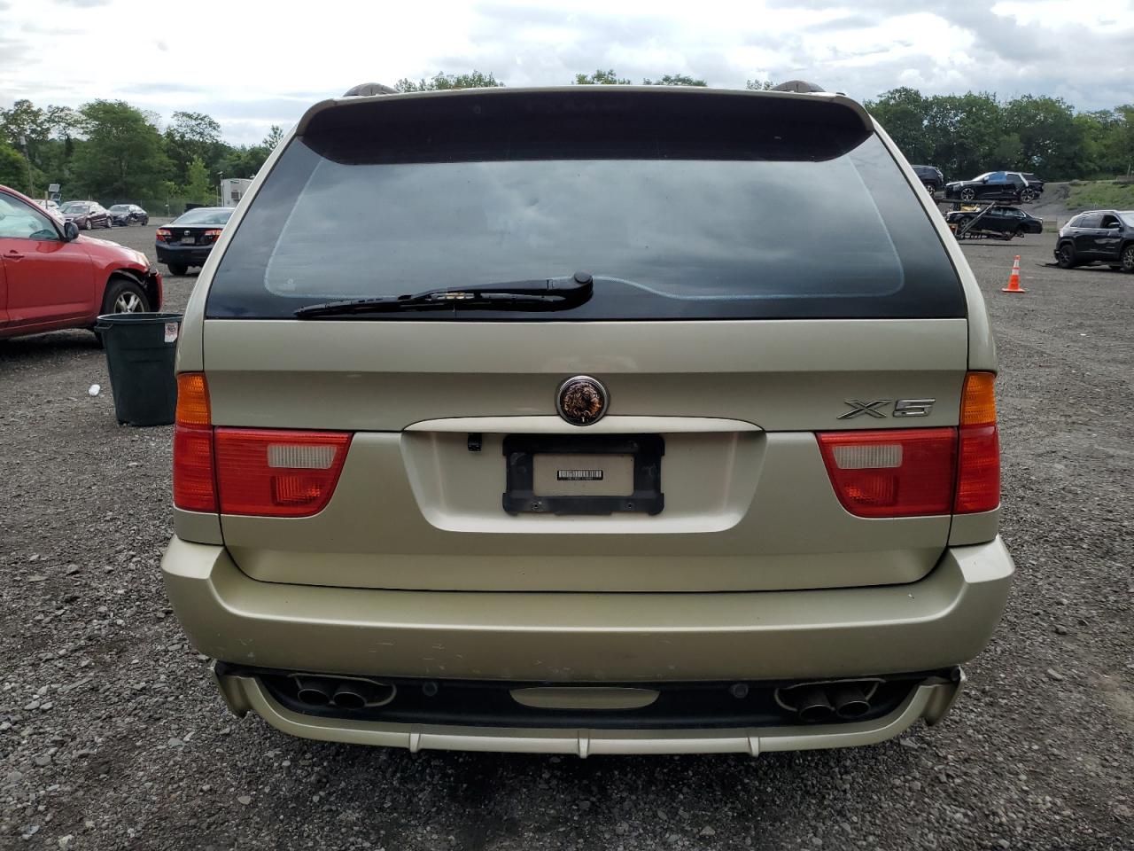 2000 Bmw X5 4.4i Золотой vin: WBAFB3350YLH03881