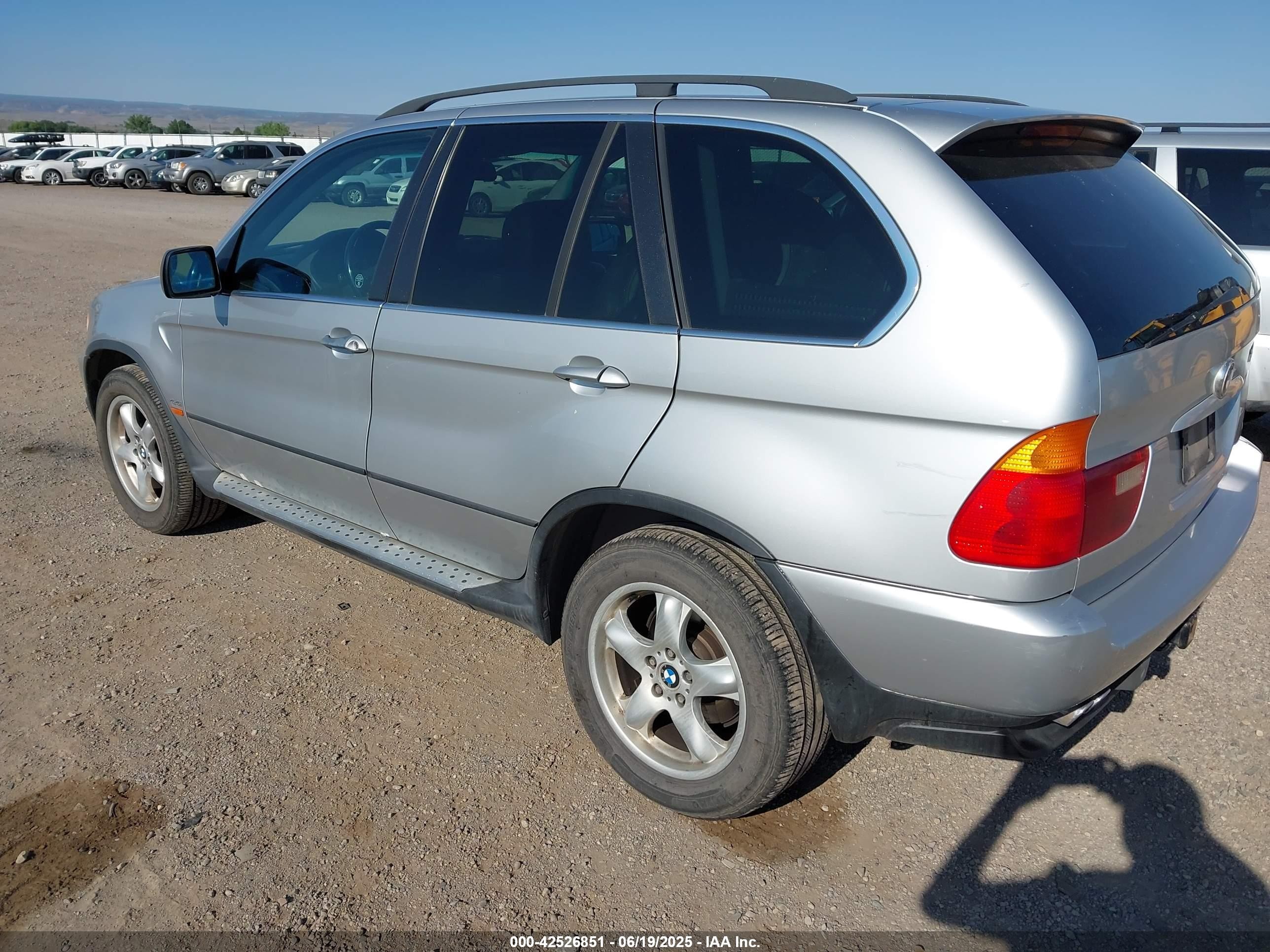 2000 Bmw X5 4.4 Серебряный vin: WBAFB3350YLH03976