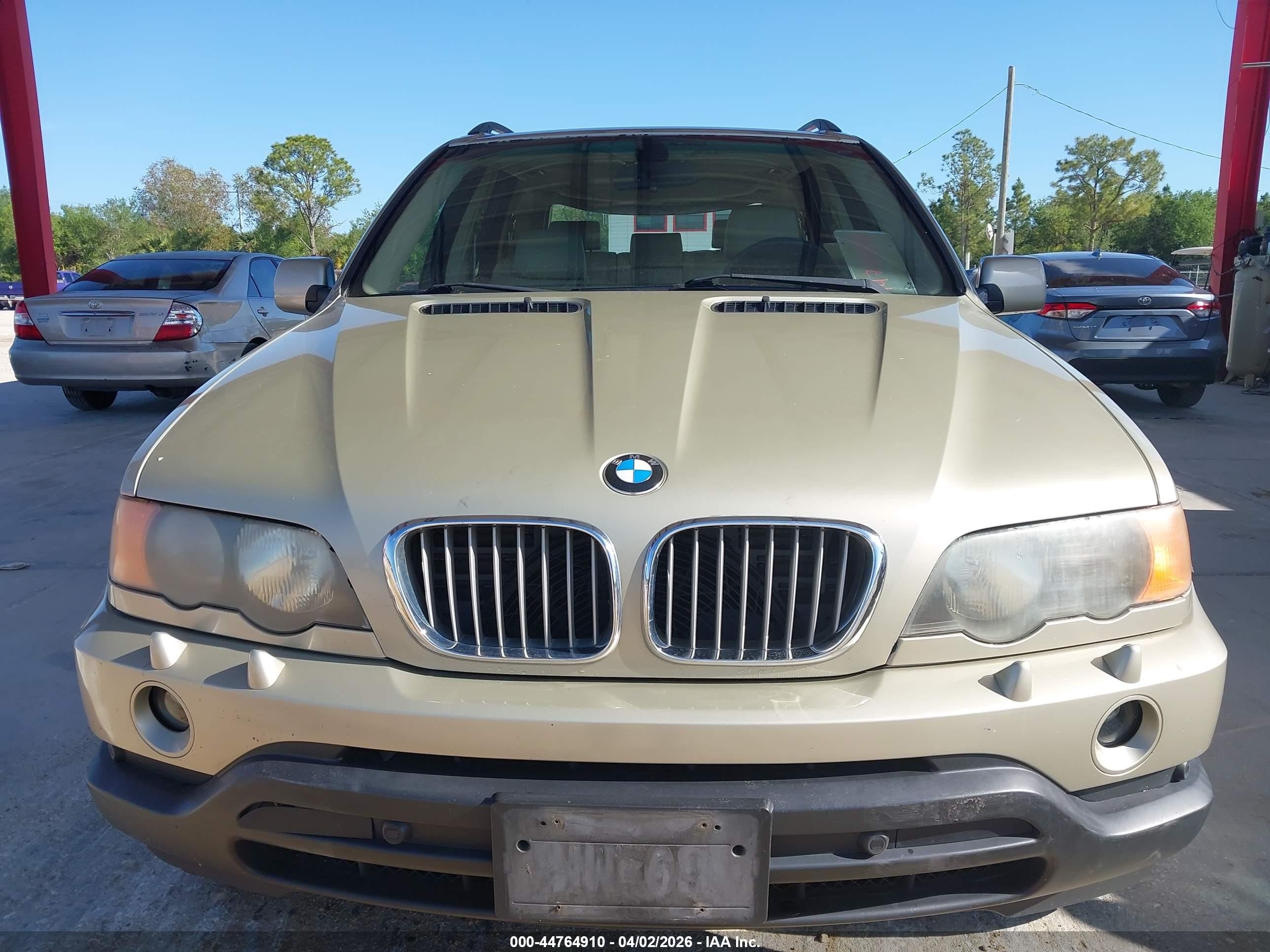 2001 Bmw X5 4.4 Teal vin: WBAFB33531LH08661